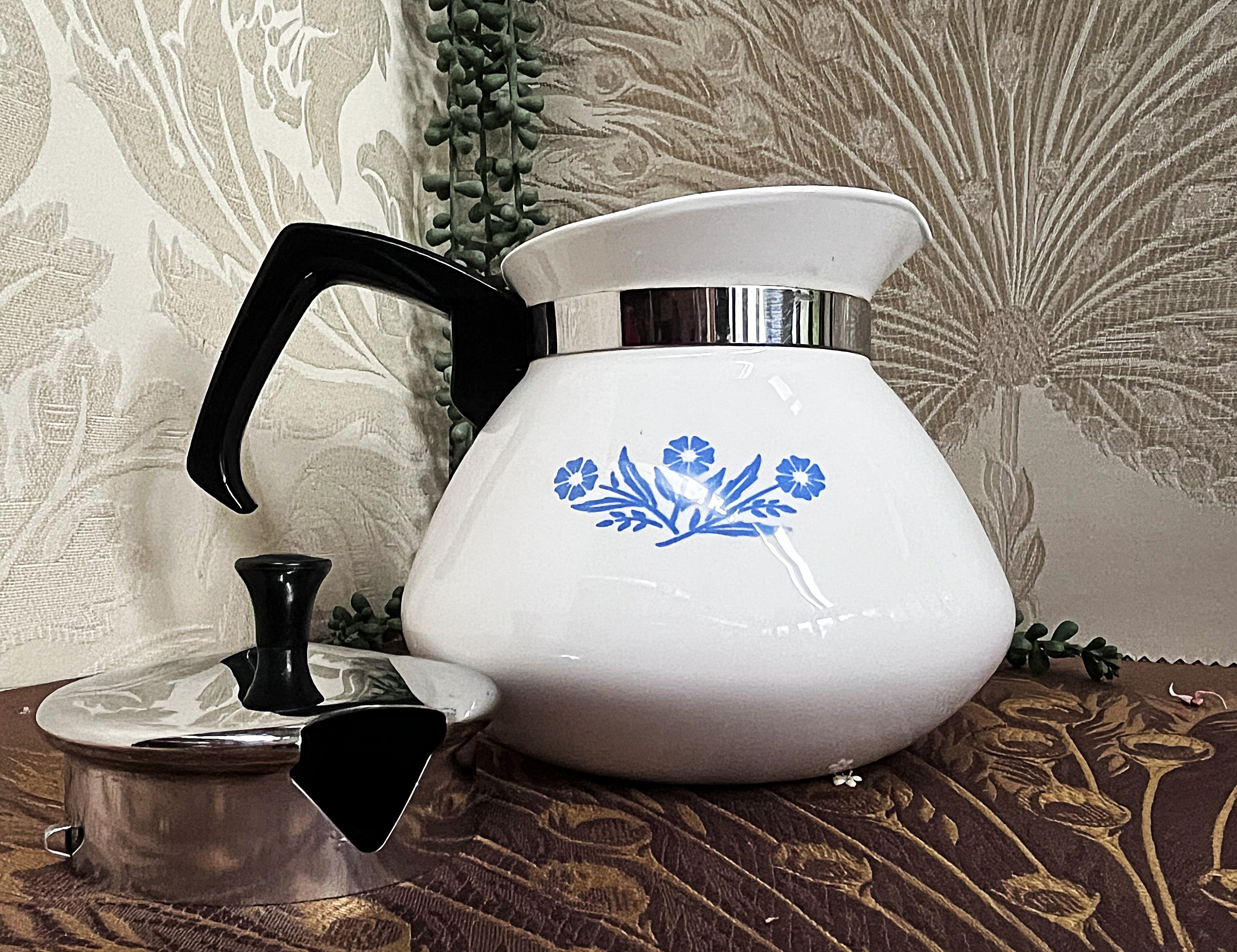 CorningWare: Blue Cornflower: Tea Pot