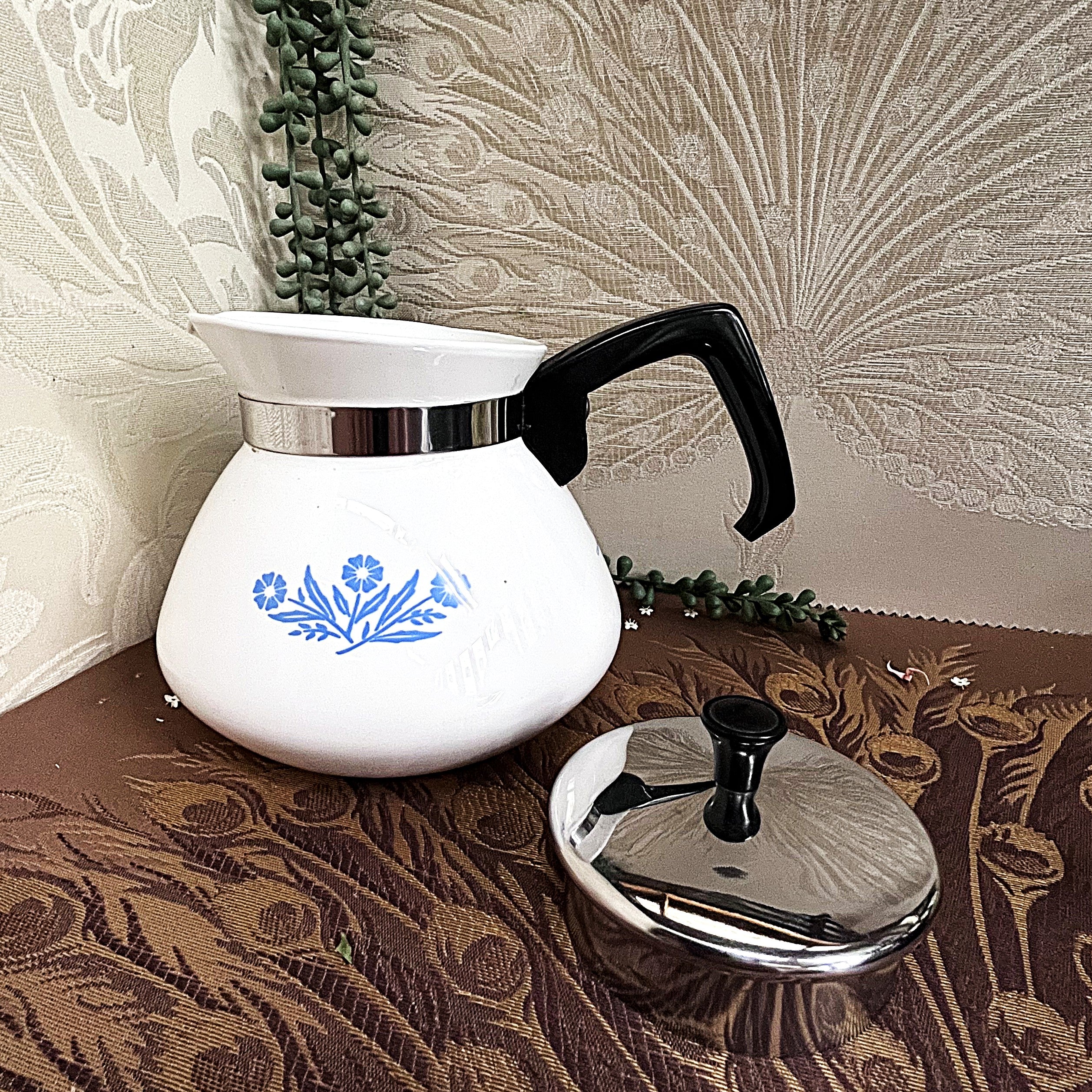 CorningWare: Blue Cornflower: Tea Pot