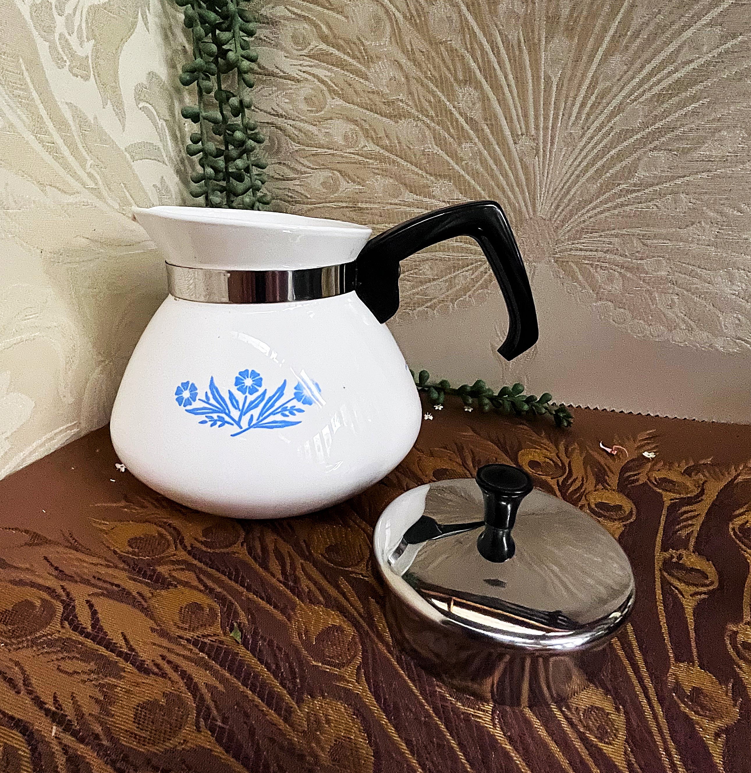 CorningWare: Blue Cornflower: Tea Pot