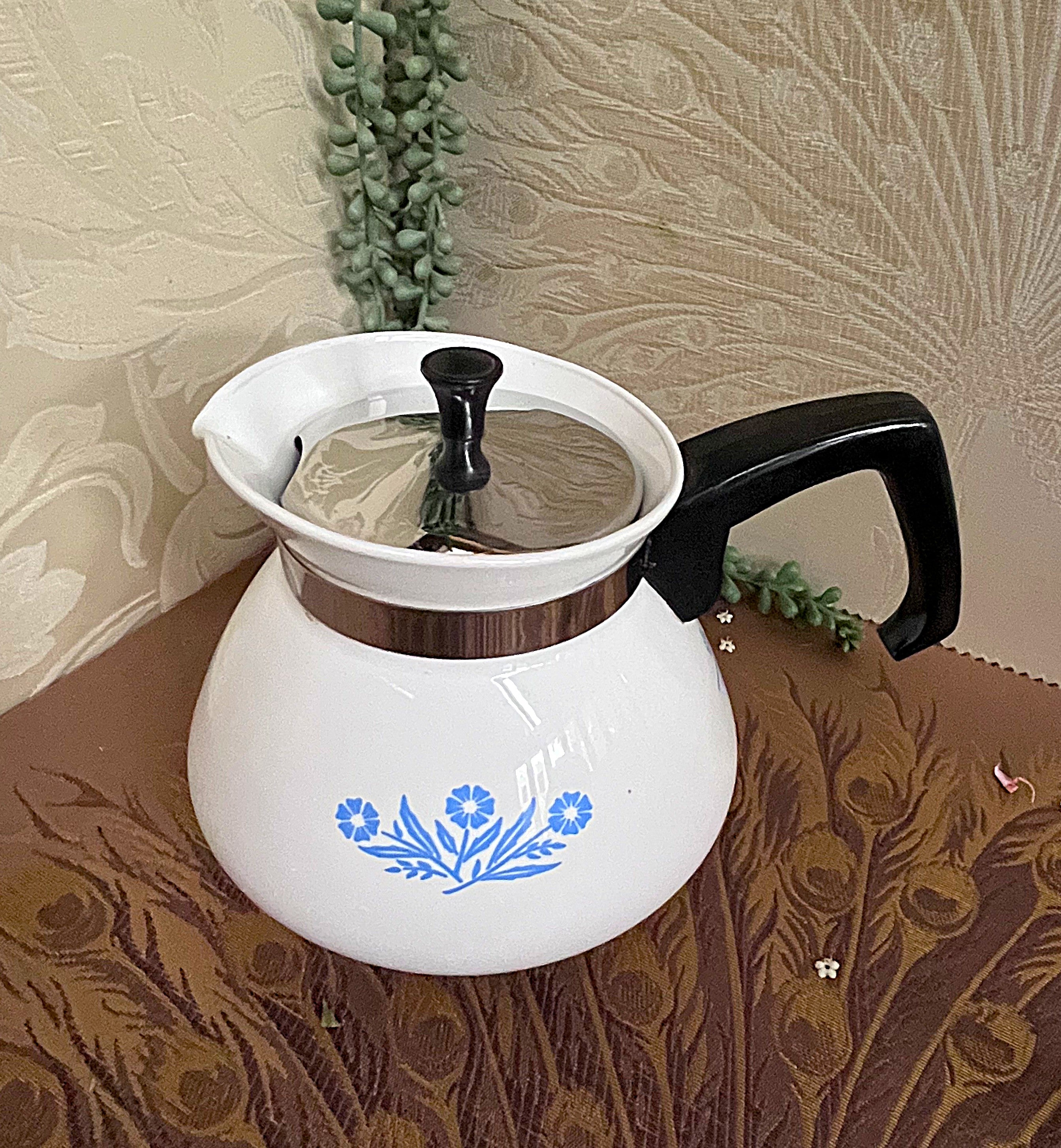 CorningWare: Blue Cornflower: Tea Pot