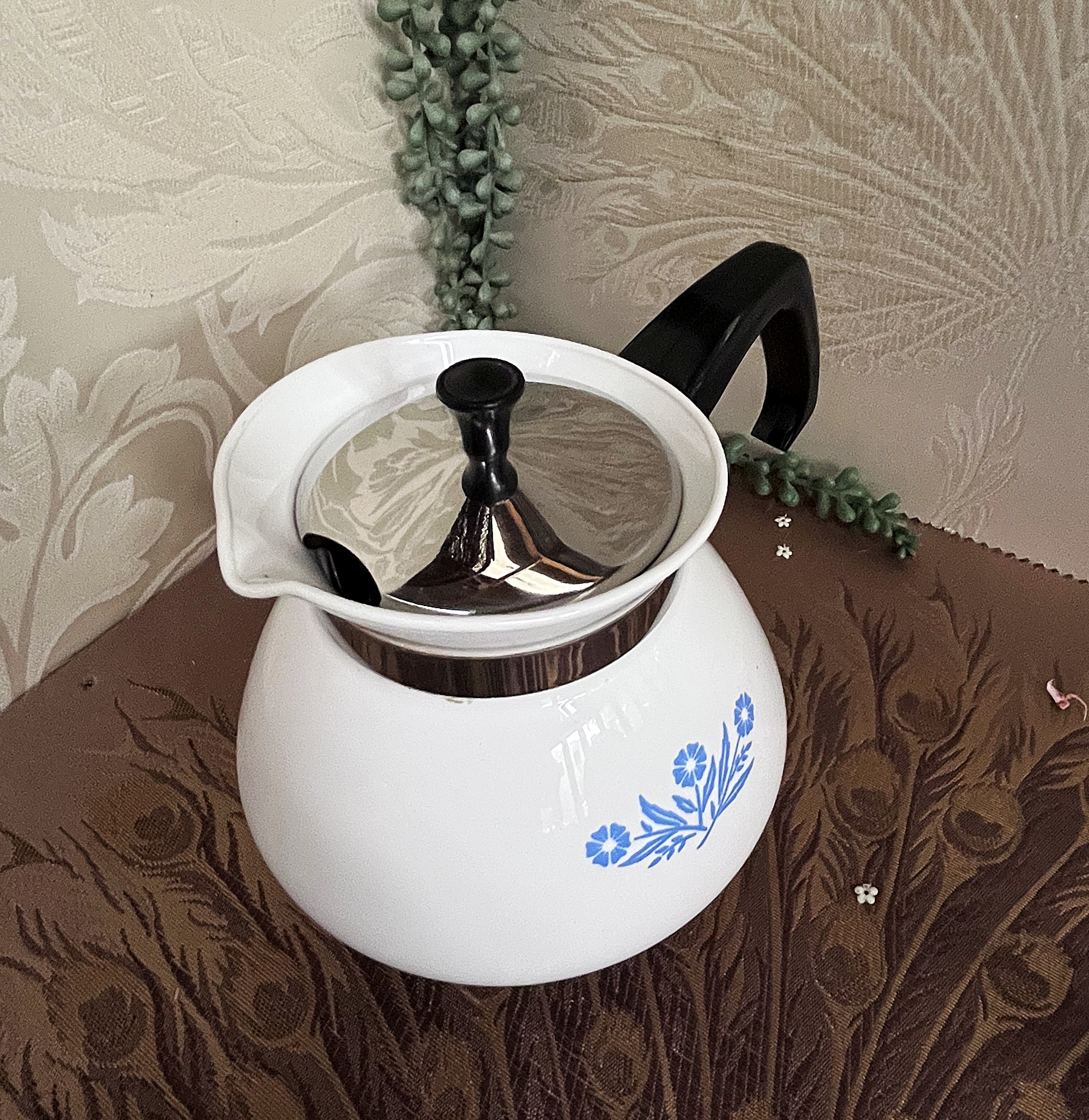 CorningWare: Blue Cornflower: Tea Pot