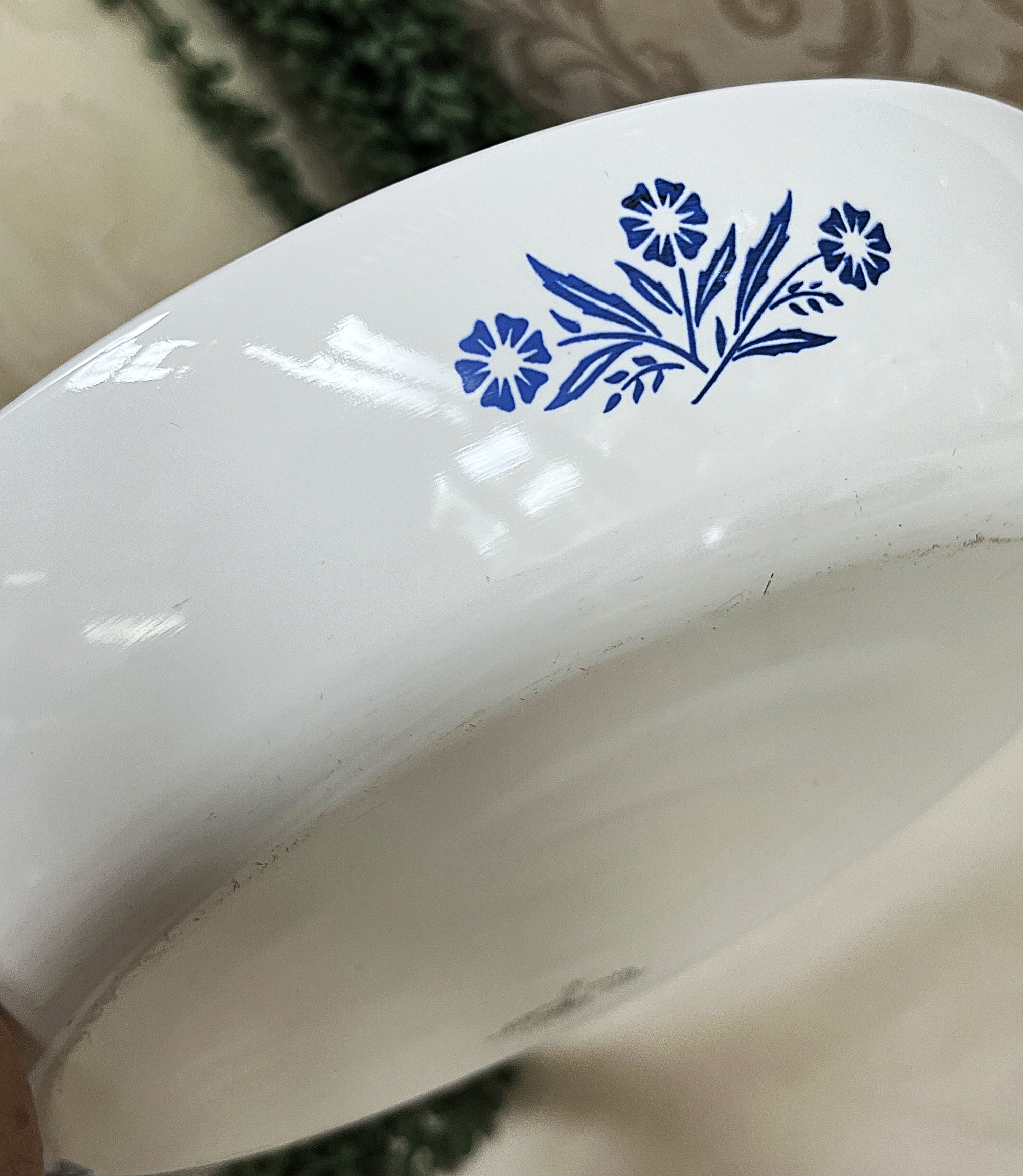 CorningWare: Blue Cornflower: P-910-B Skillet