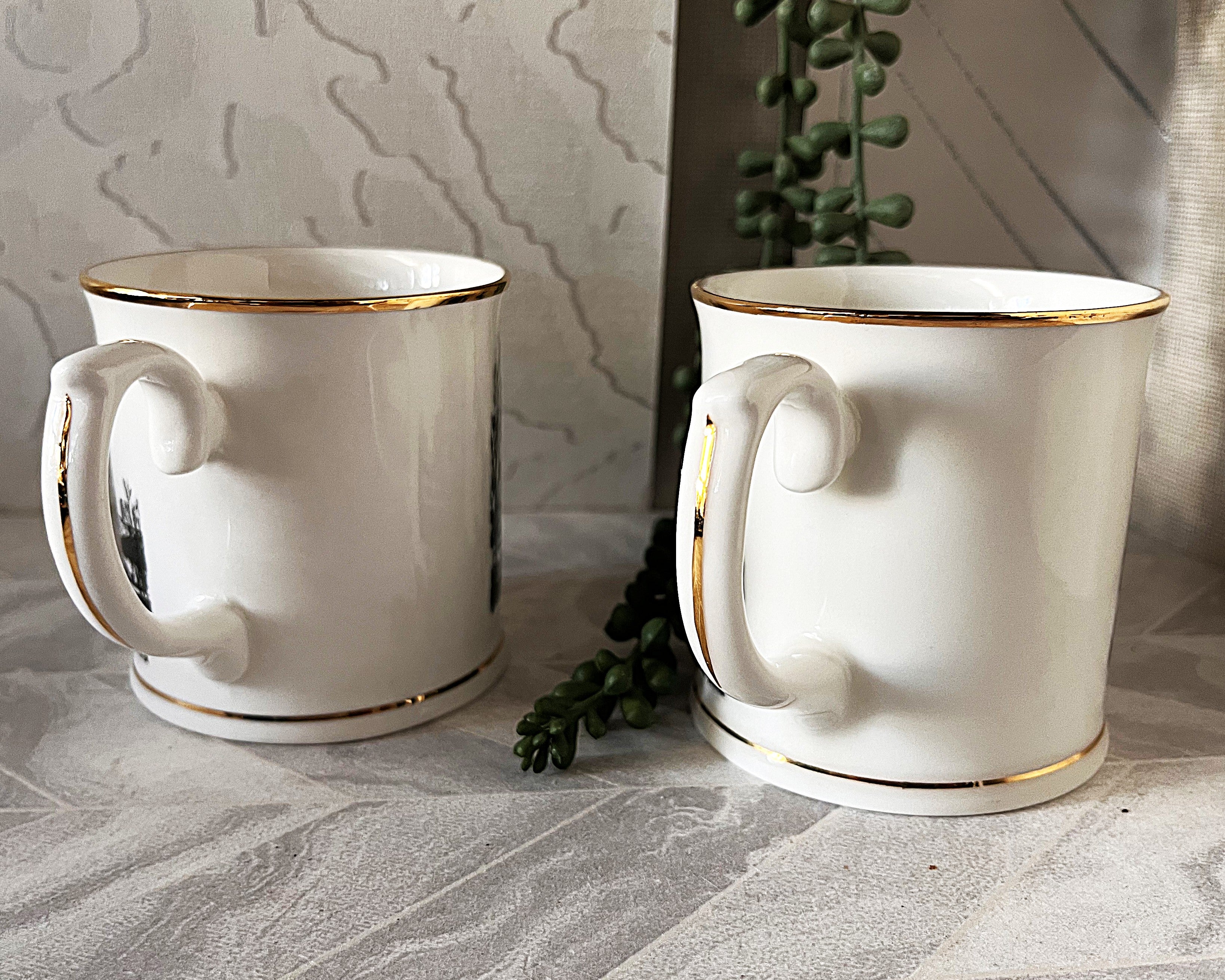 Coffee Mugs: Janet Shaw Cowdray Ruins, Pair
