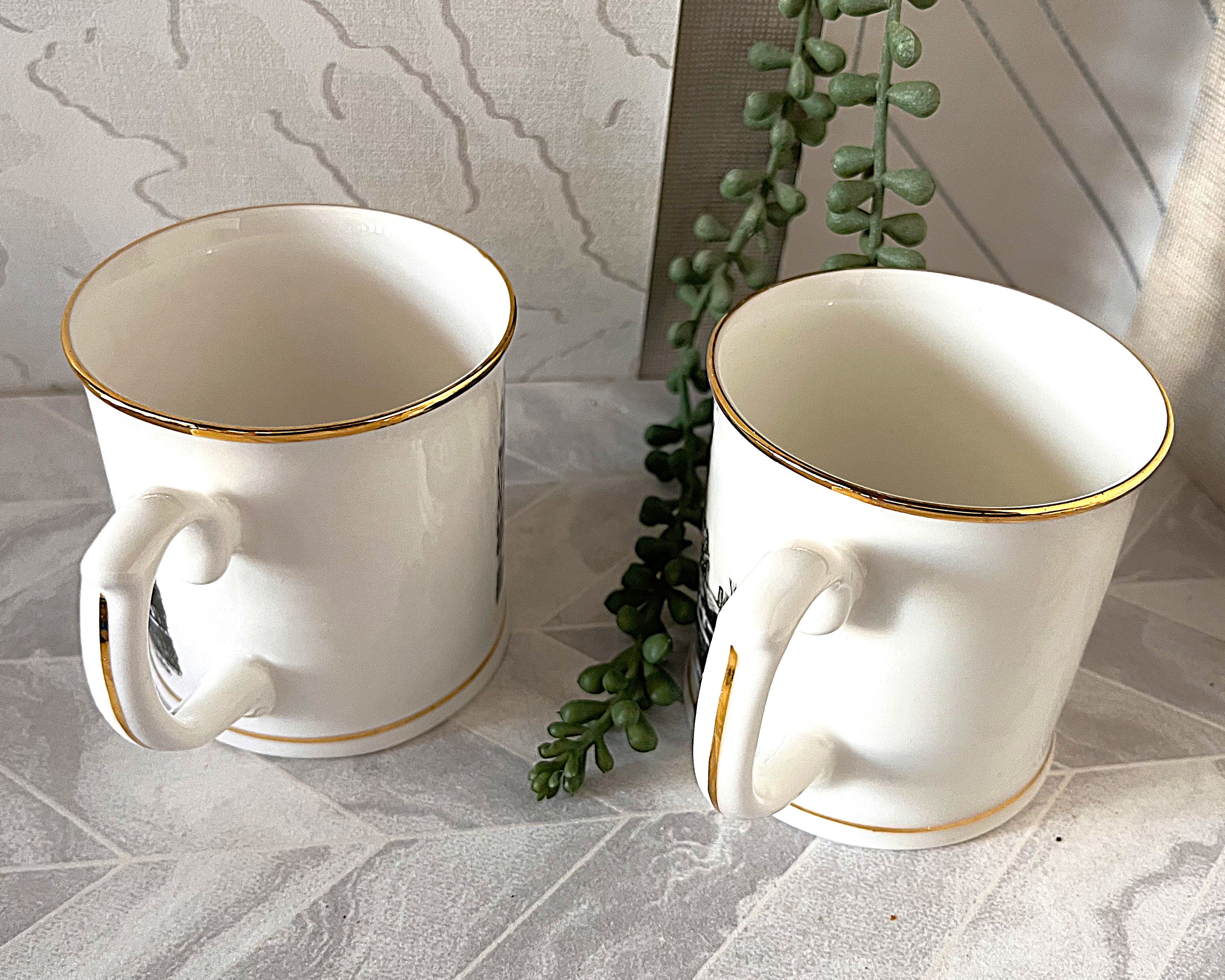 Coffee Mugs: Janet Shaw Cowdray Ruins, Pair