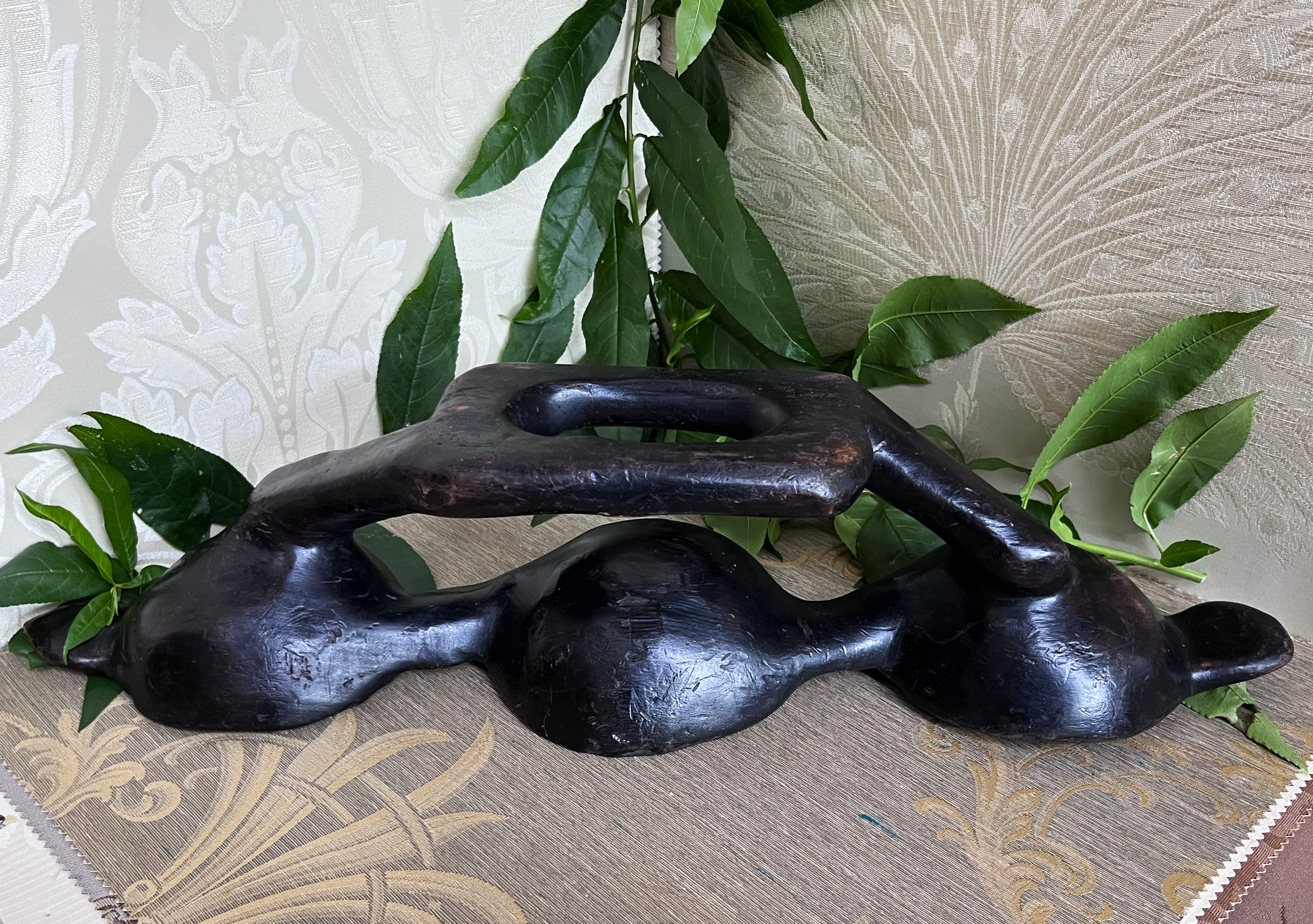 Carved Wood: Ivory Coast 3-Compartment Centrepiece