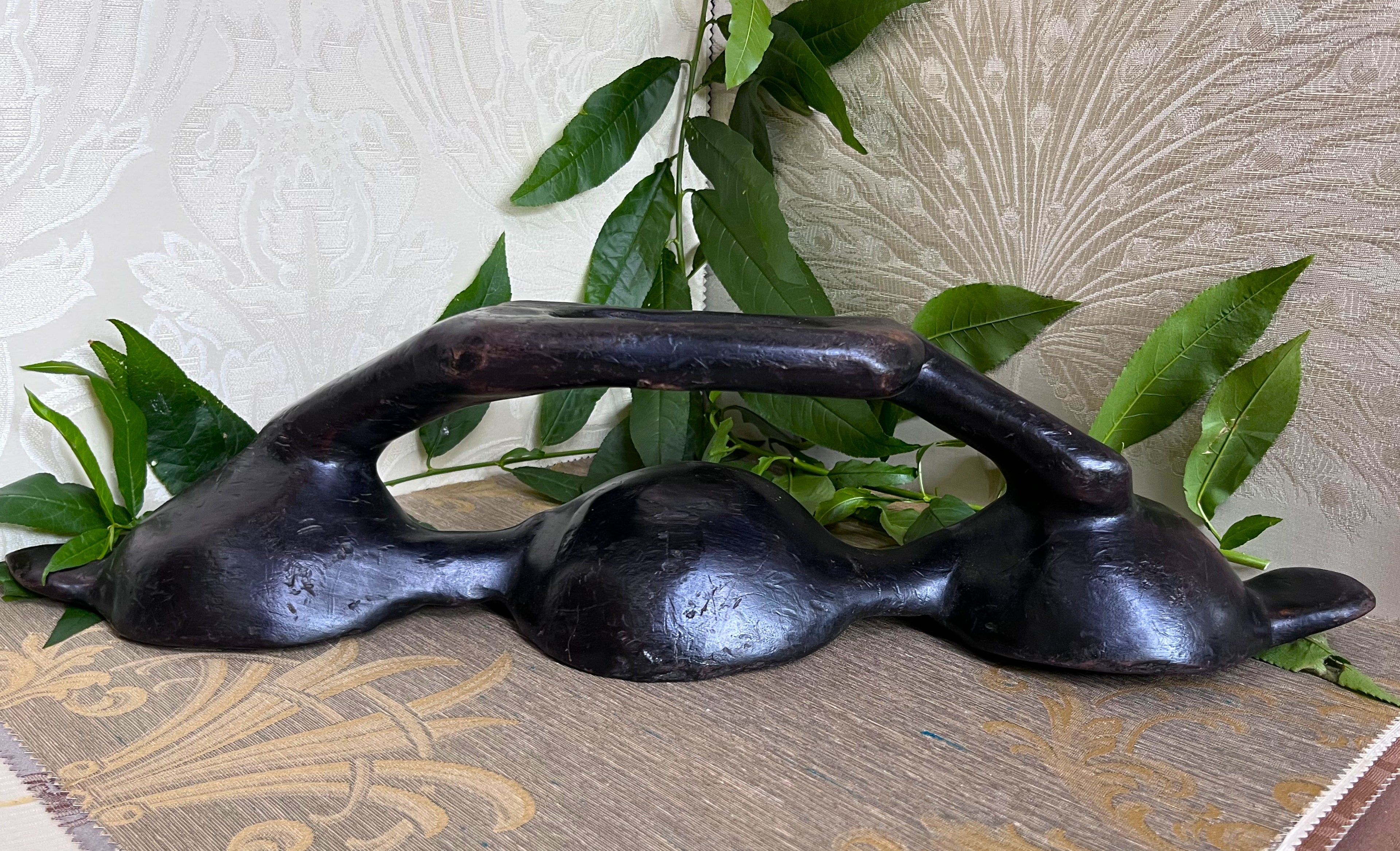 Carved Wood: Ivory Coast 3-Compartment Centrepiece