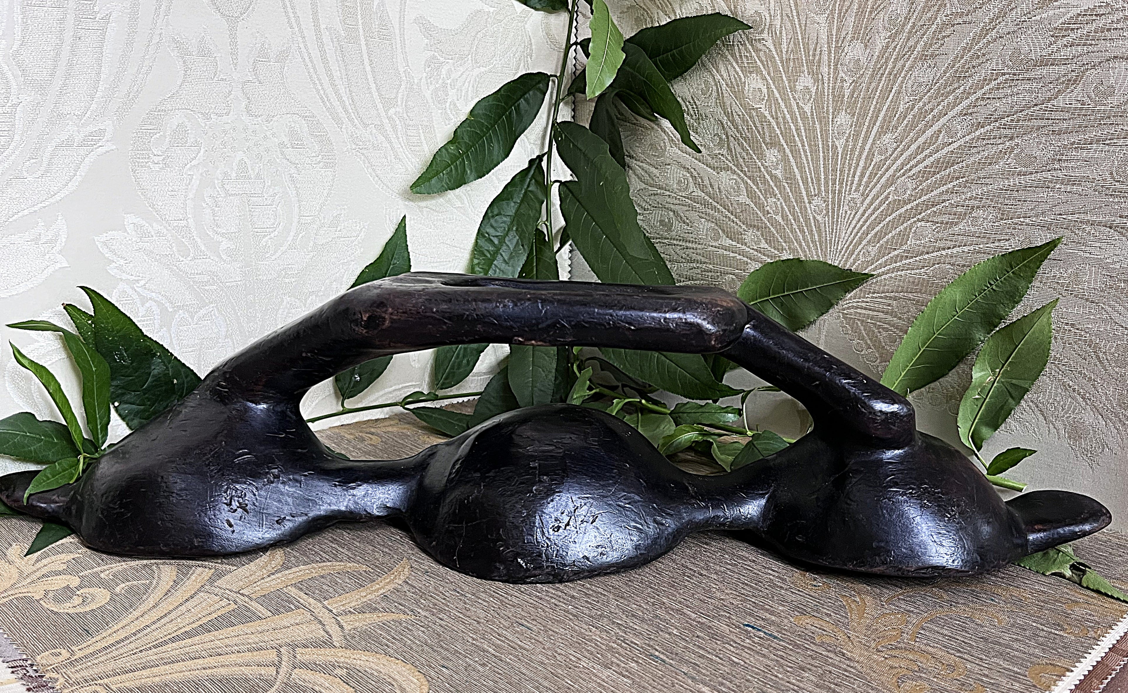 Carved Wood: Ivory Coast 3-Compartment Centrepiece
