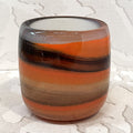 Votives: Art Glass Votive Galaxy Swirl Pattern