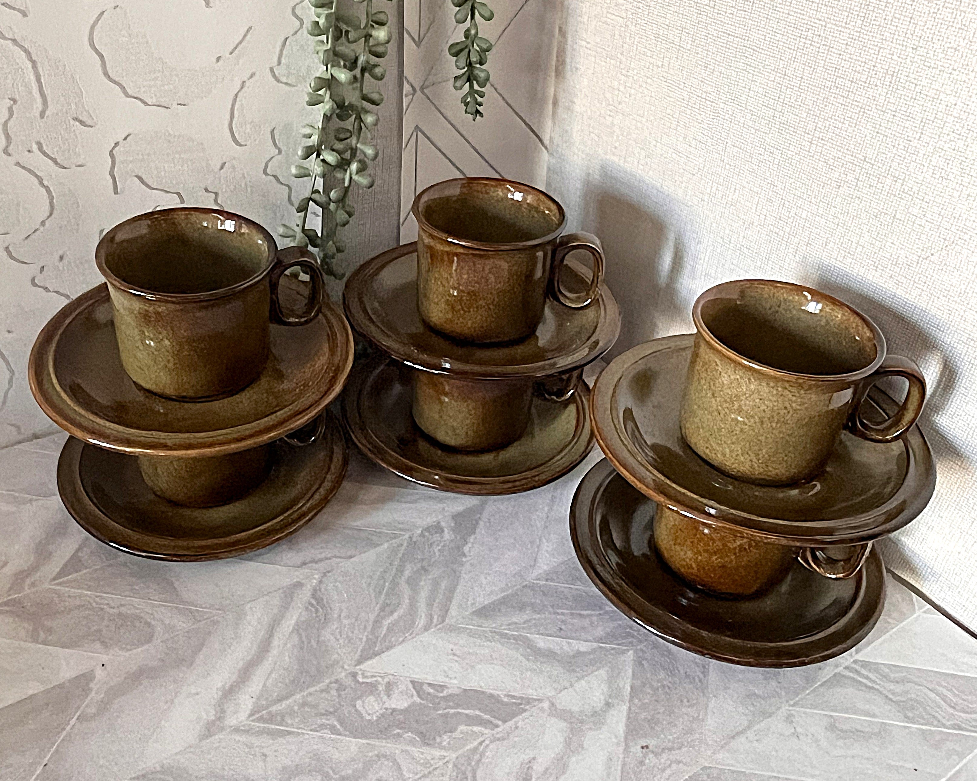 Espresso Cups: Drostdy Stonecraft Espresso Set, 12