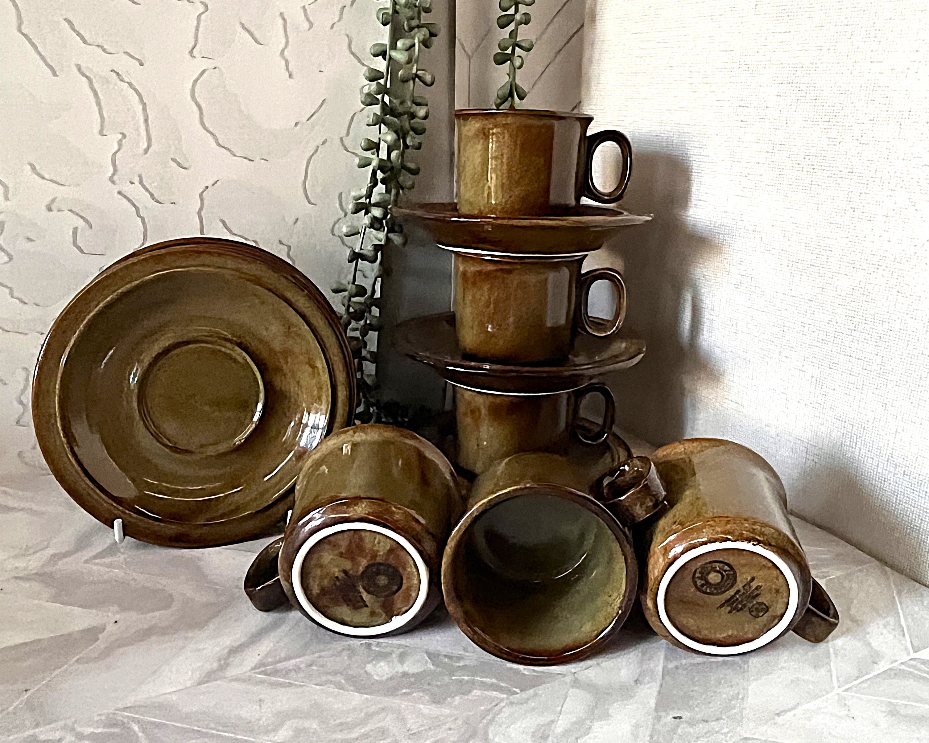 Espresso Cups: Drostdy Stonecraft Espresso Set, 12