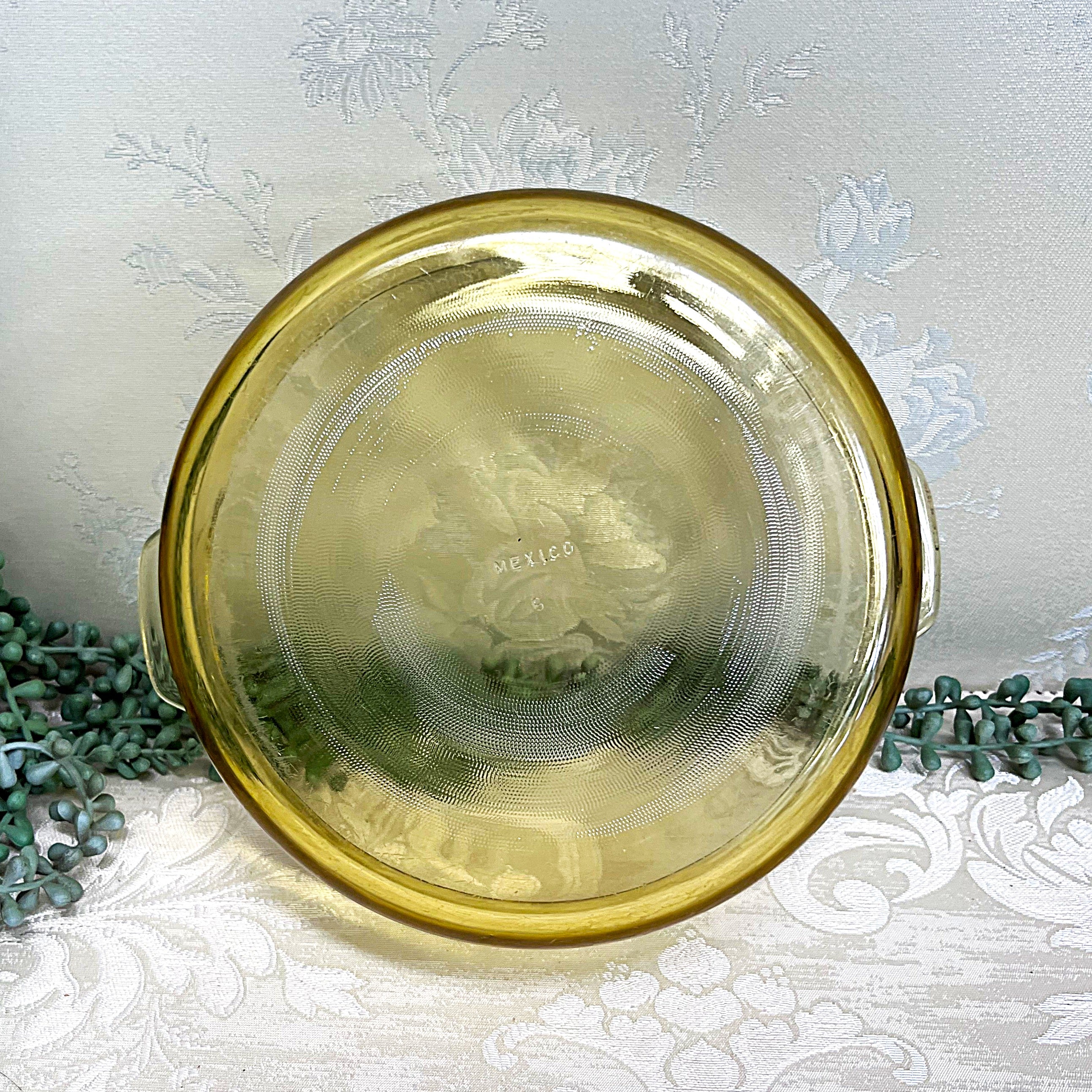 Coloured Glass: Termocrisa Honey Gold Baking Dish