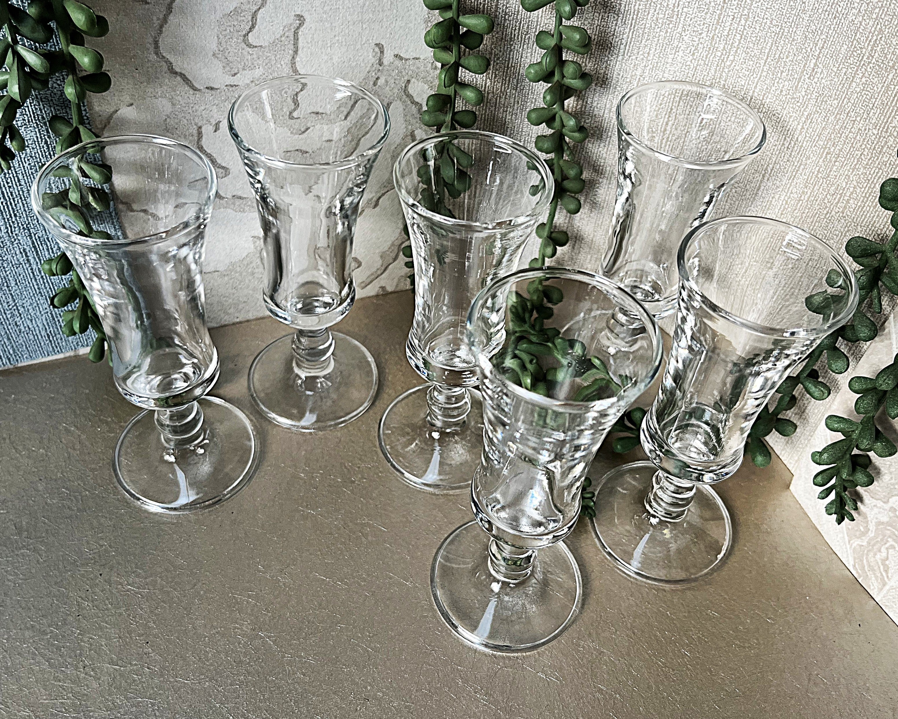 Stemware: Port Sherry Glasses, Elgin, 12