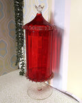 Italian: Empoli Art Glass Apothecary Jar