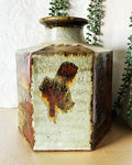 Master Potter: Esias Bosch - Hexagonal Studio Pottery Stoneware Vase