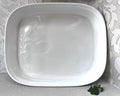 CorningWare: French White: F-21-B Open Roaster