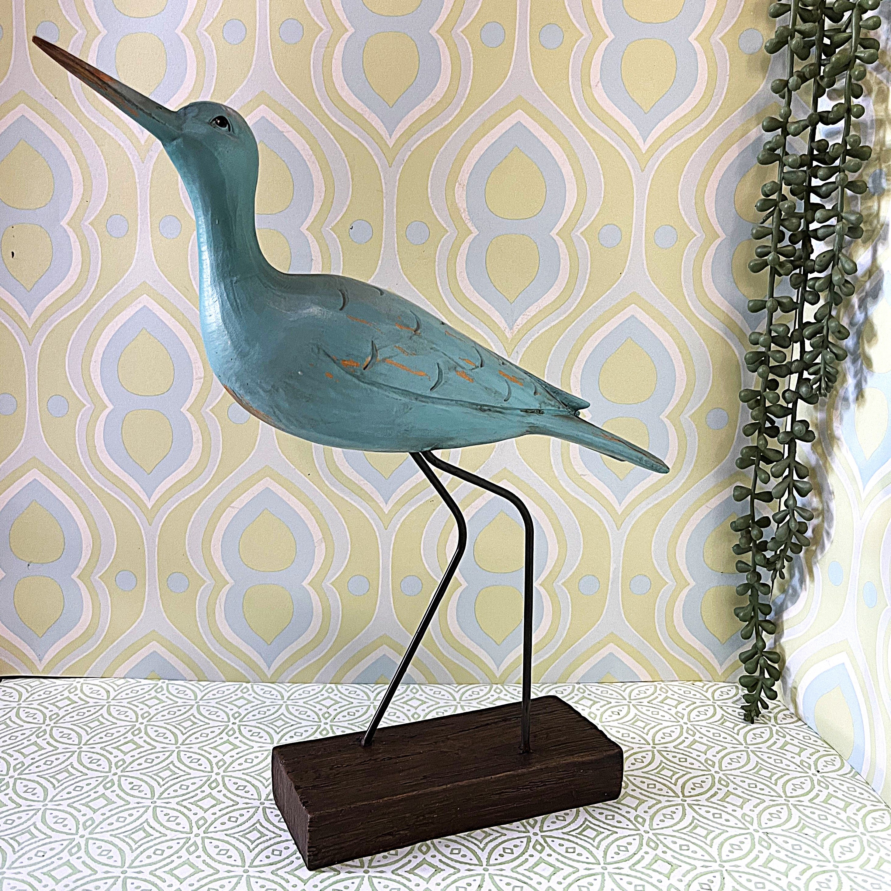 Wood Décor: Shore Bird Stilt