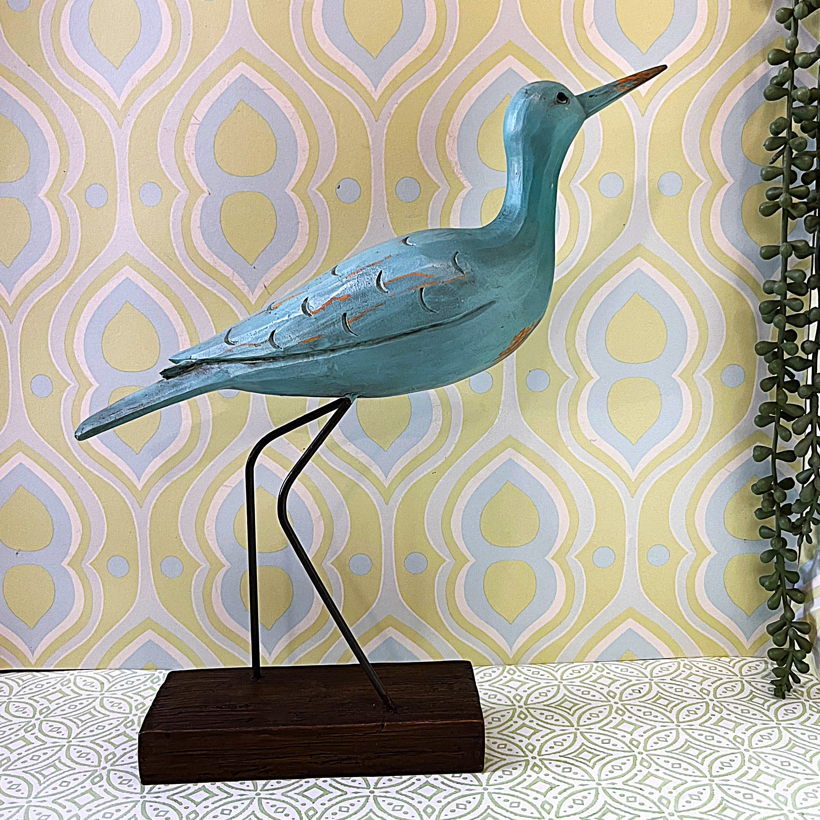 Wood Décor: Shore Bird Stilt