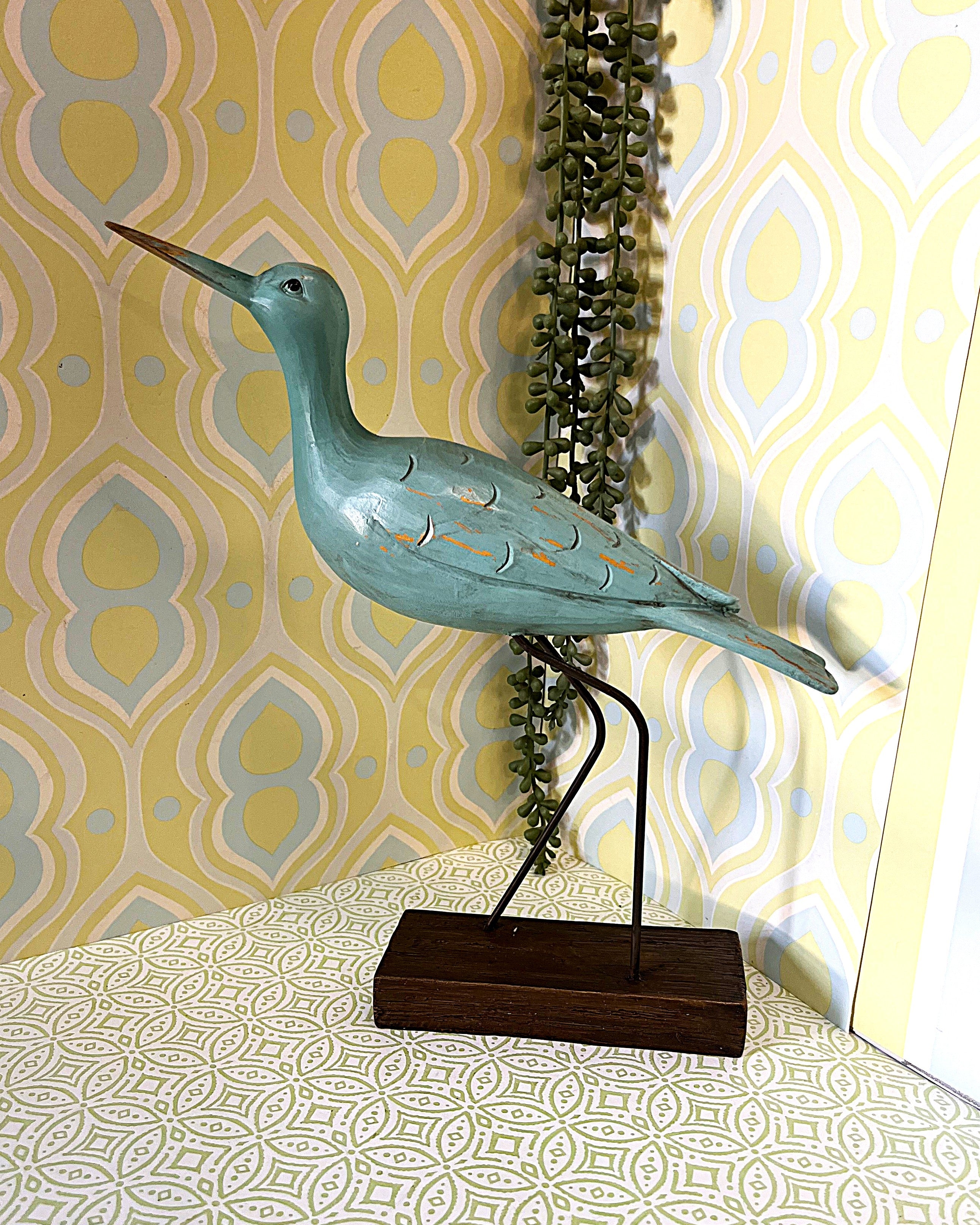 Wood Décor: Shore Bird Stilt