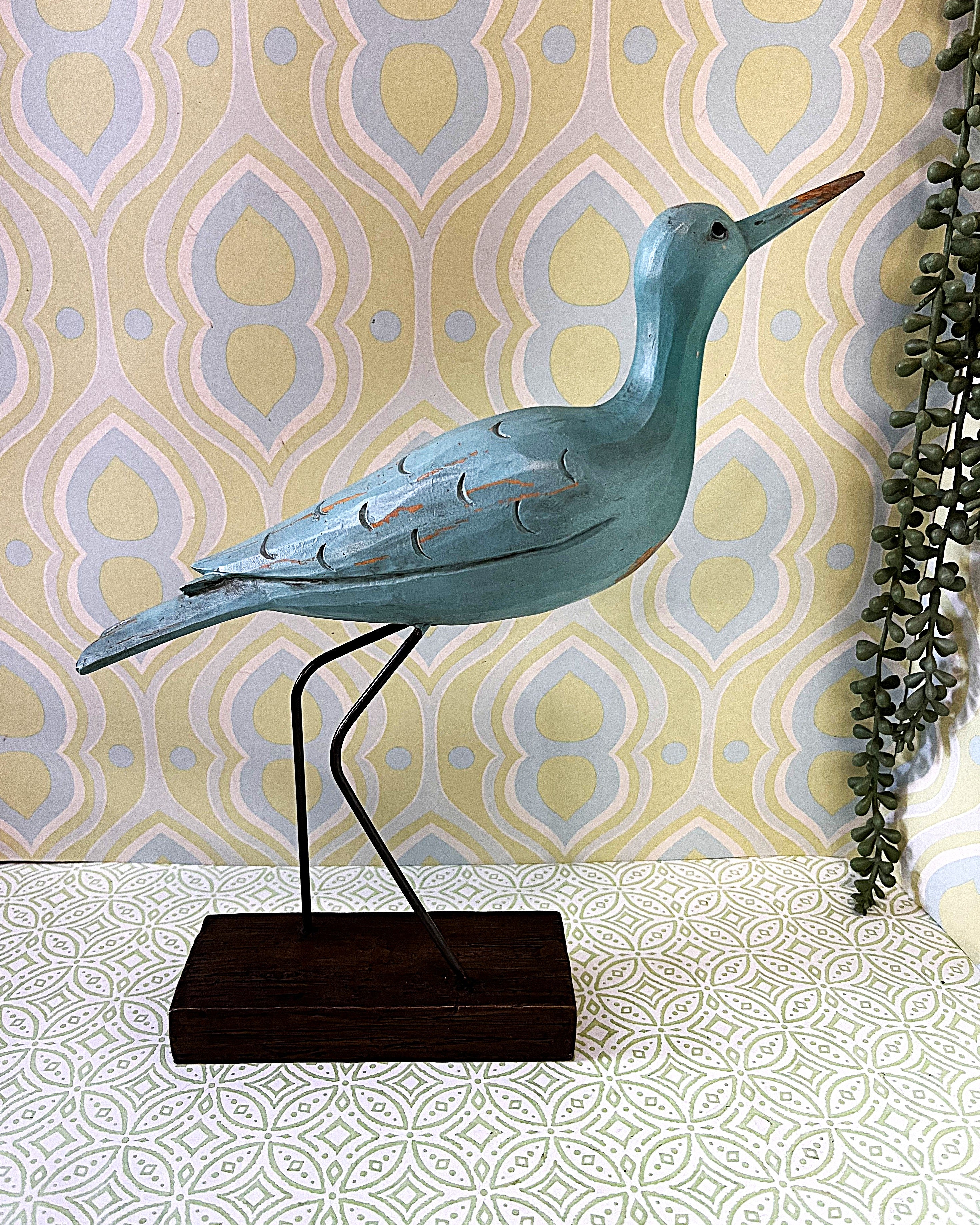 Wood Décor: Shore Bird Stilt