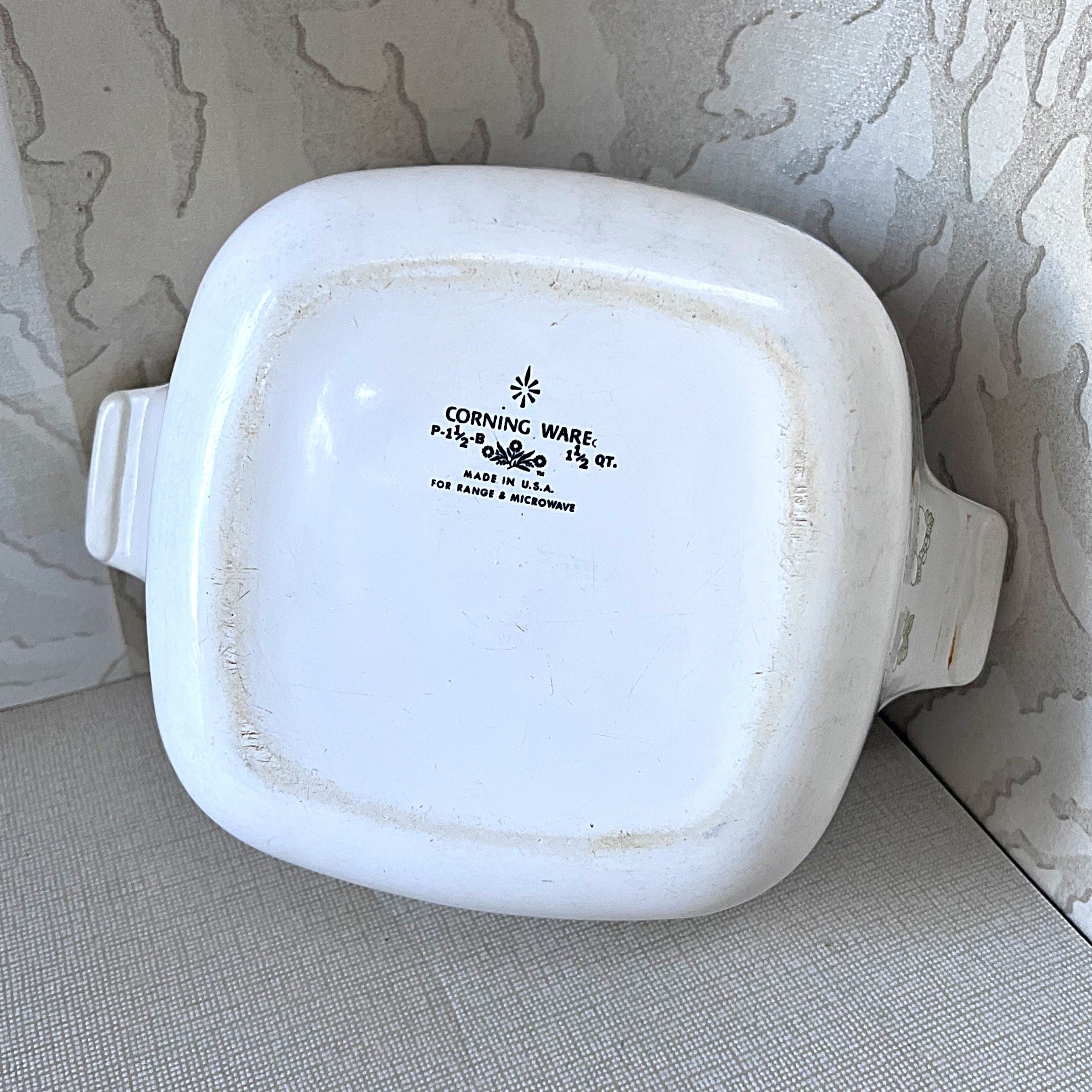 CorningWare: Floral Bouquet: 3 Piece Lidded Casserole