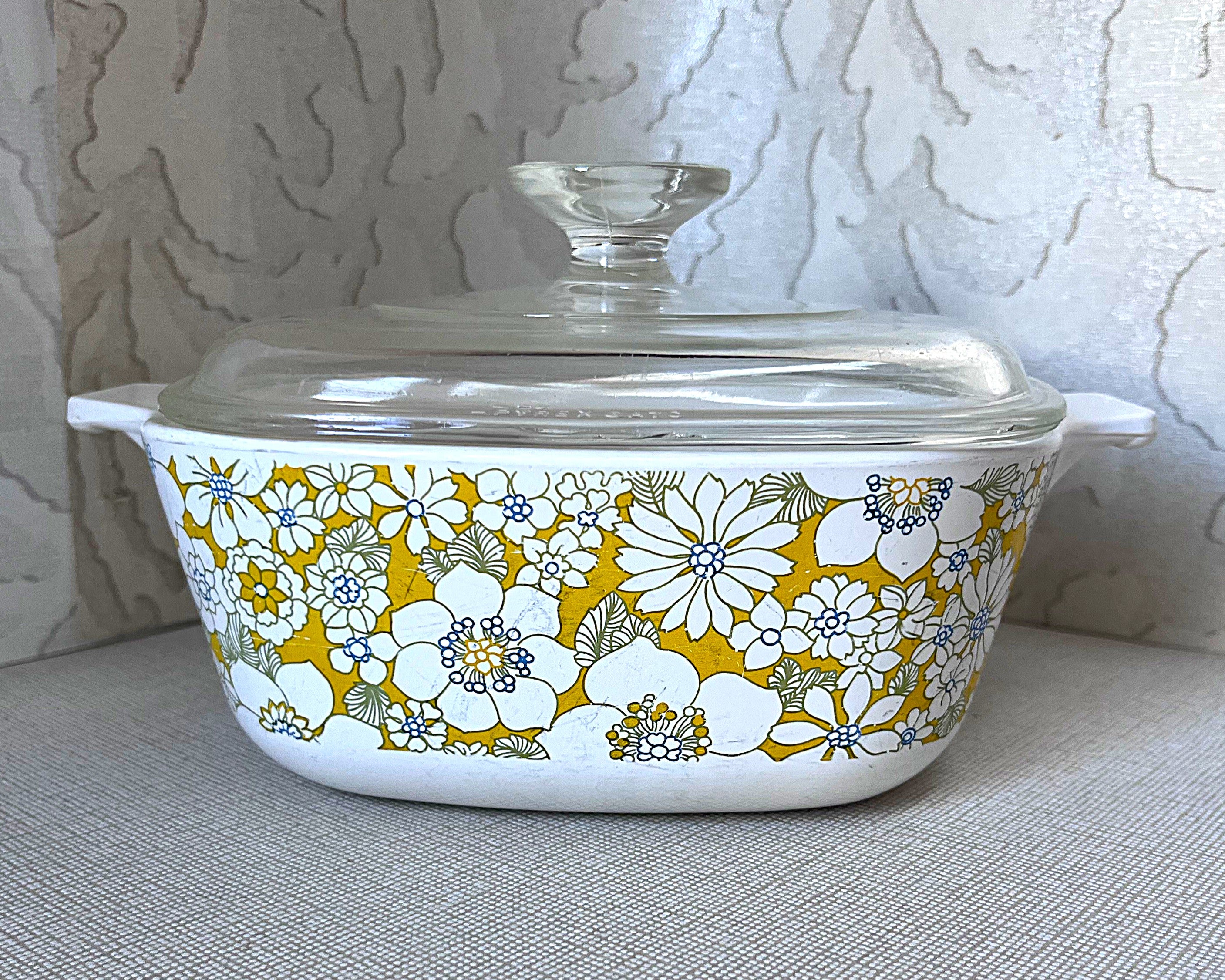 CorningWare: Floral Bouquet: 3 Piece Lidded Casserole