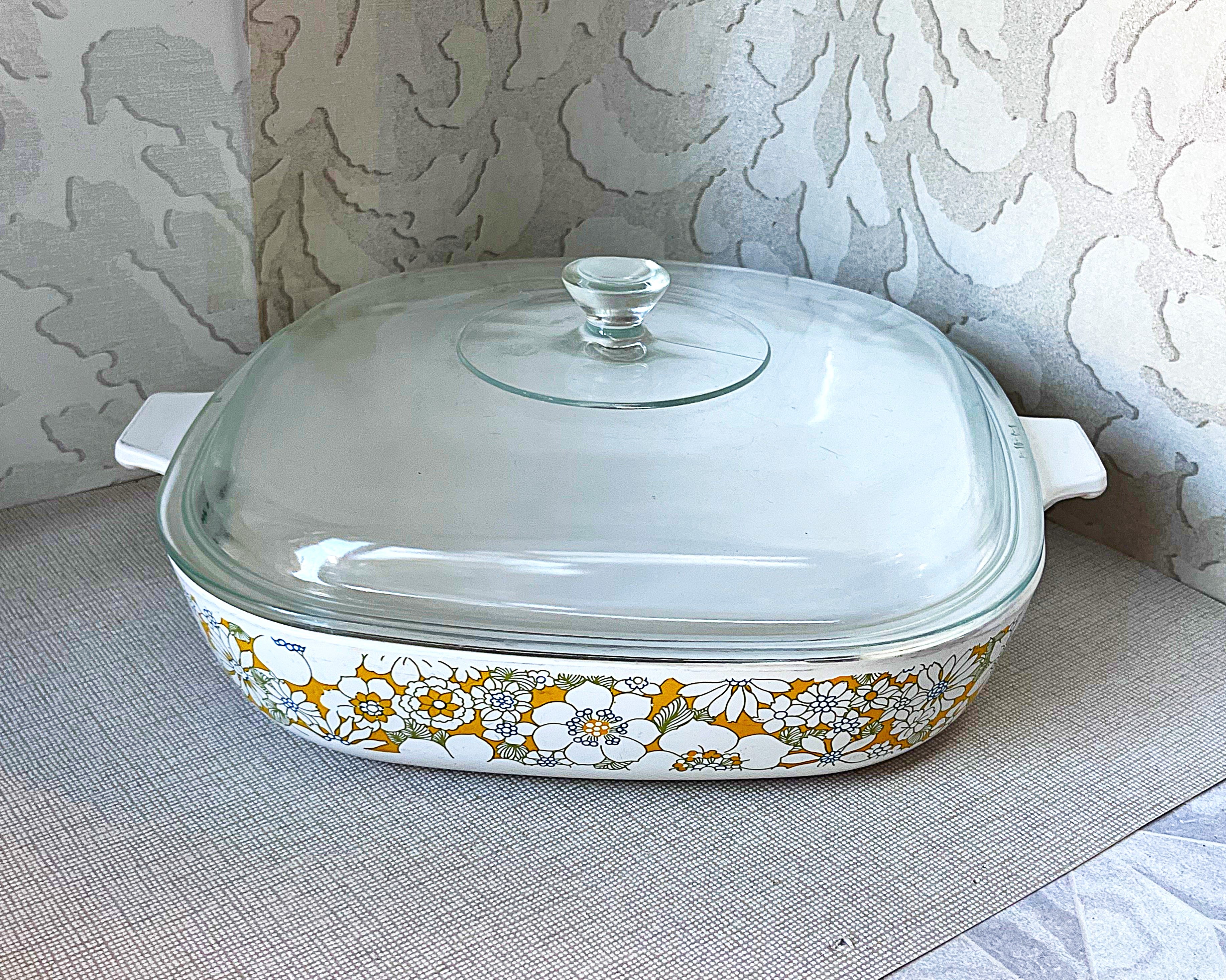 CorningWare: Floral Bouquet: 3 Piece Lidded Casserole
