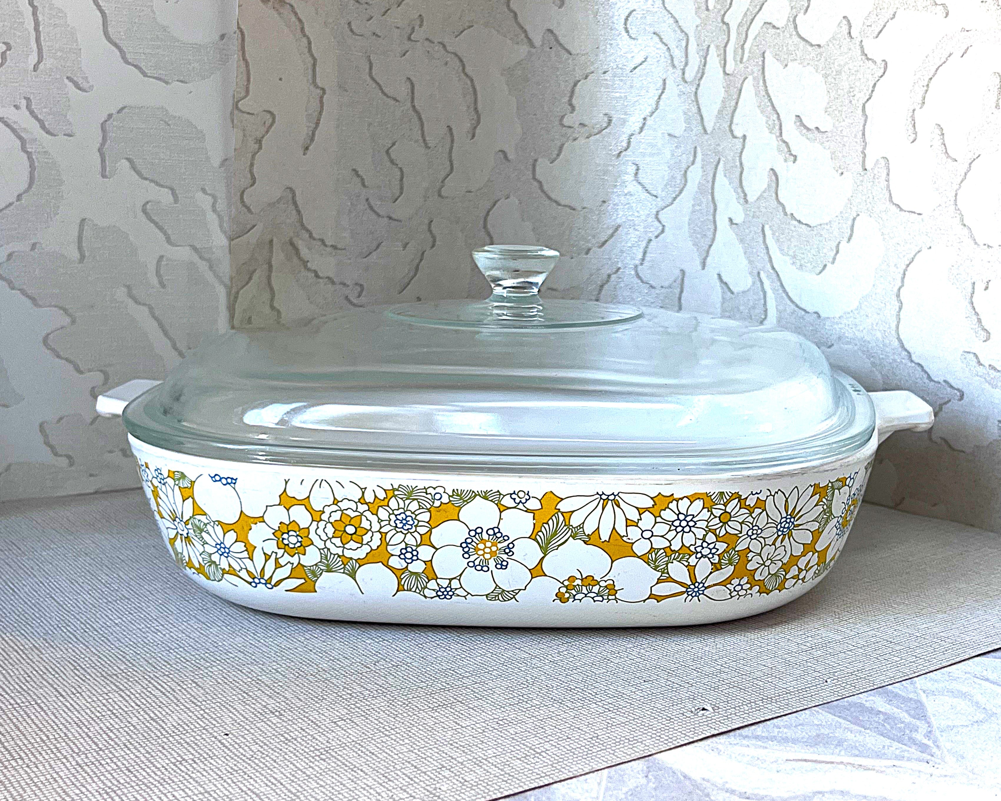 CorningWare: Floral Bouquet: 3 Piece Lidded Casserole