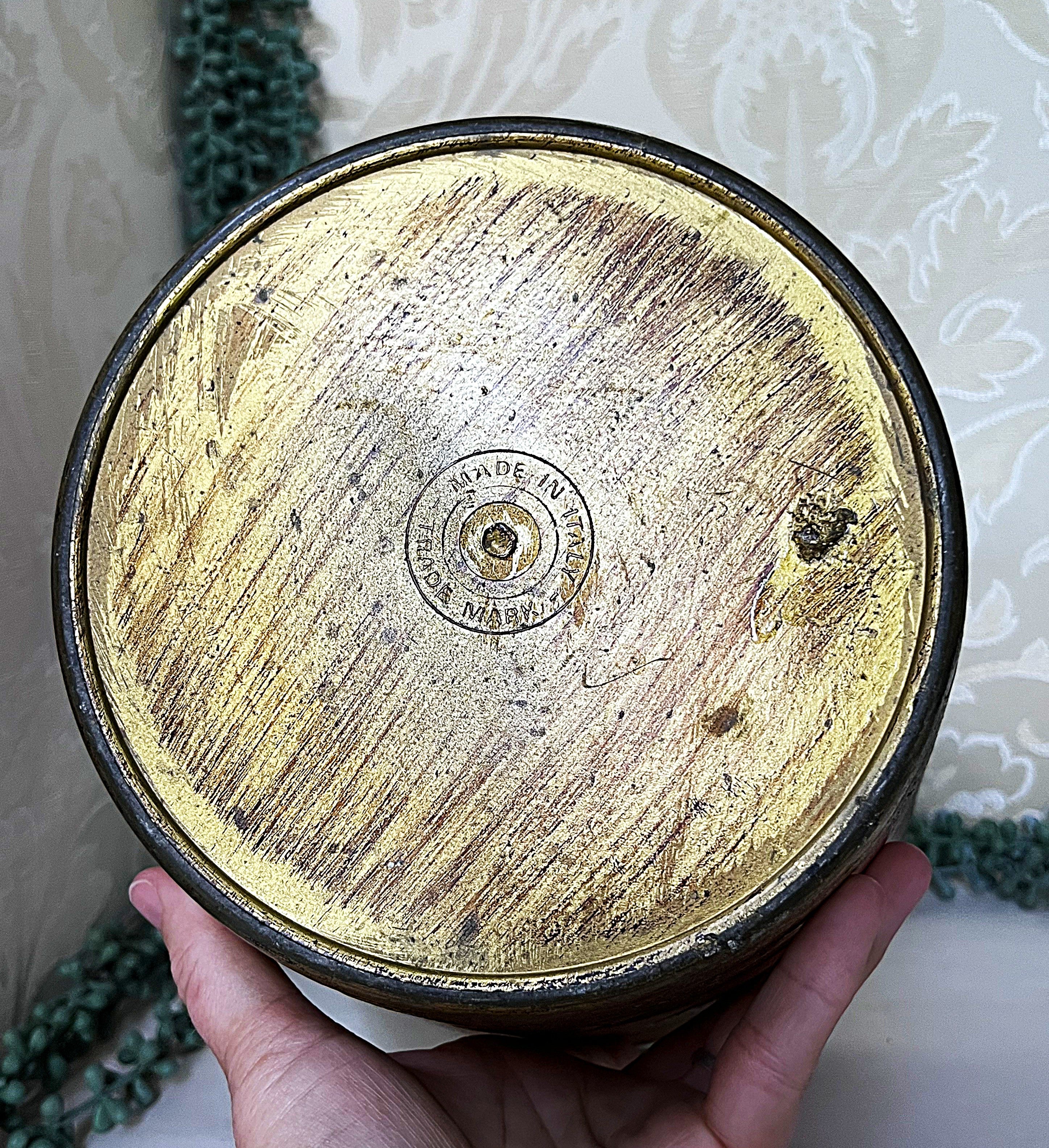 Florentine Ware: Wastebasket