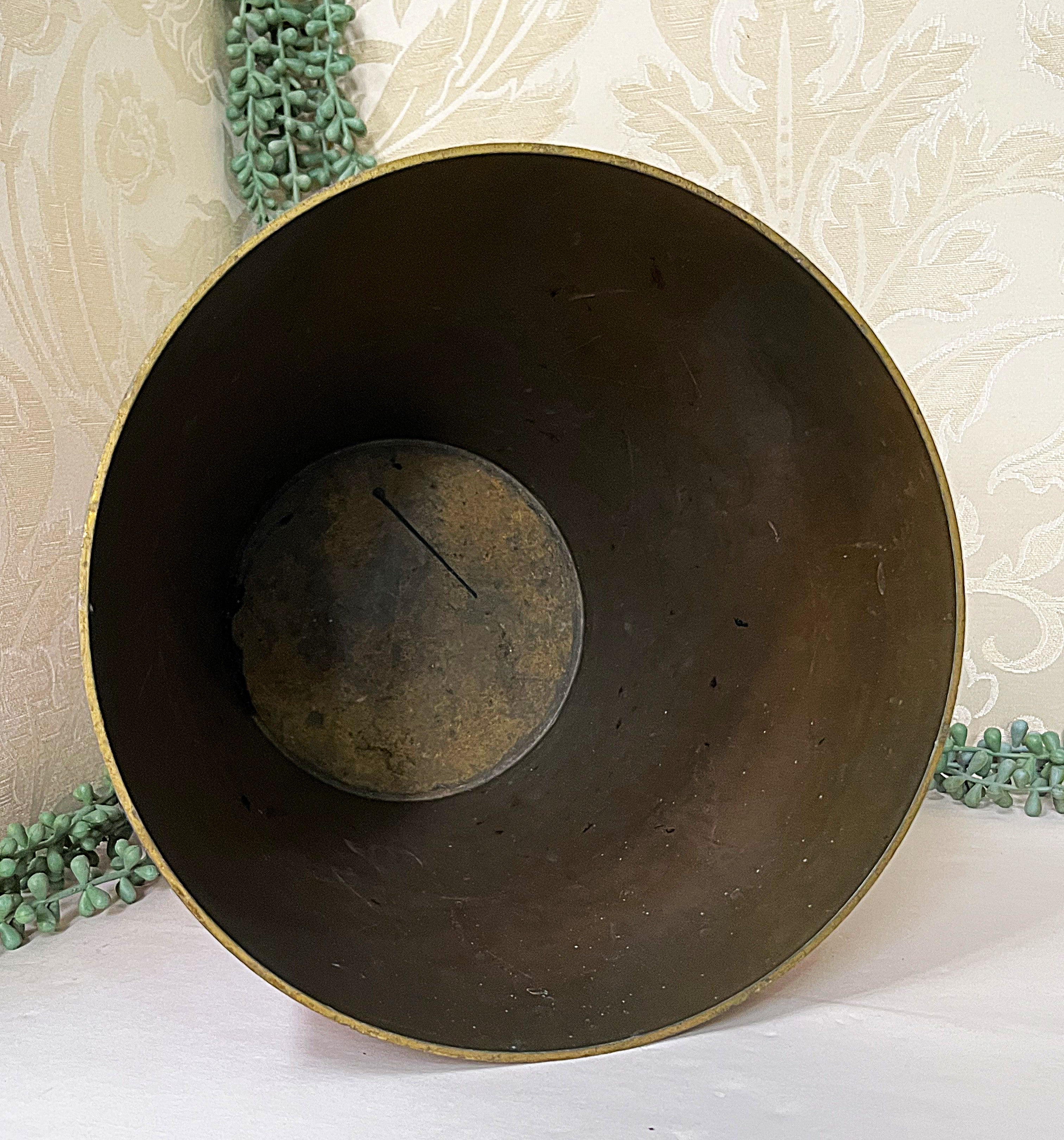 Florentine Ware: Wastebasket