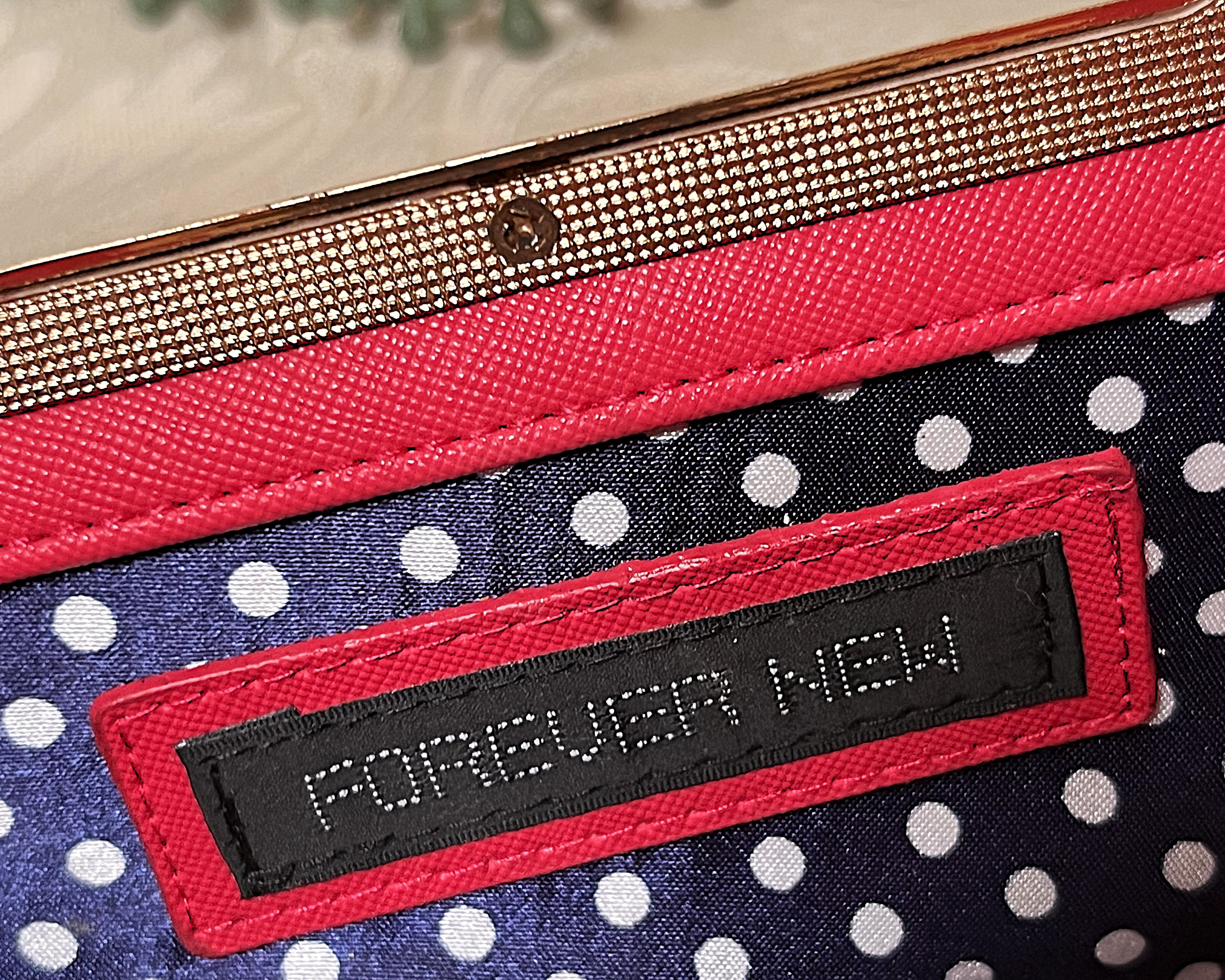 Bags: Forever New Fuchsia Clutch