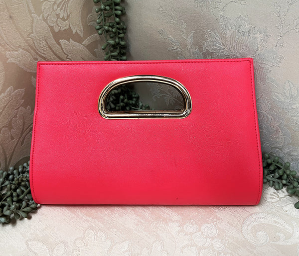 Bags: Forever New Fuchsia Clutch
