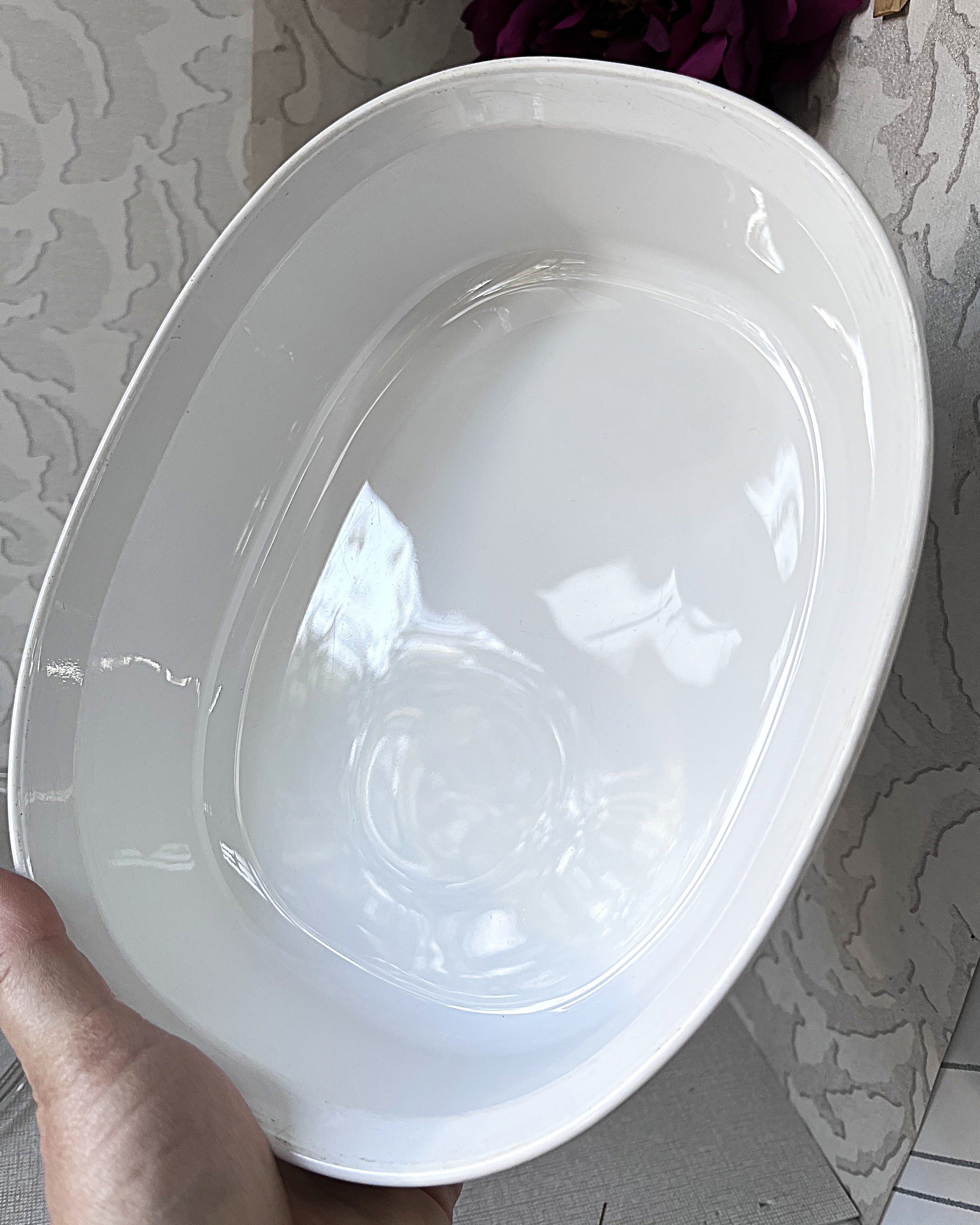 CorningWare: French White: F-12-B Lidded Casserole