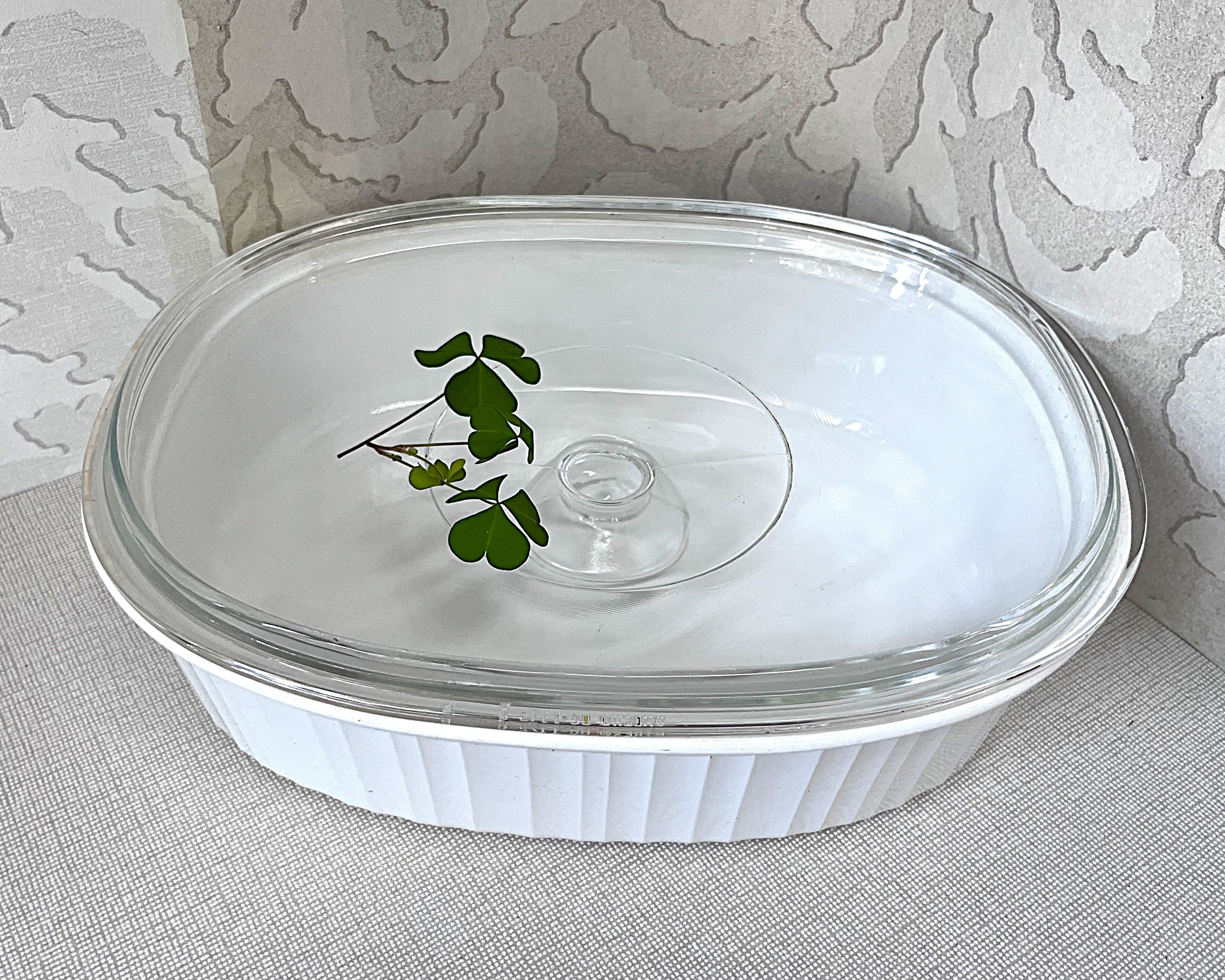 CorningWare: French White: F-2-B Lidded Casserole