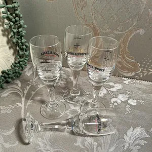 Stemware: Bommerlunder Schnapps Shot Glasses, 4