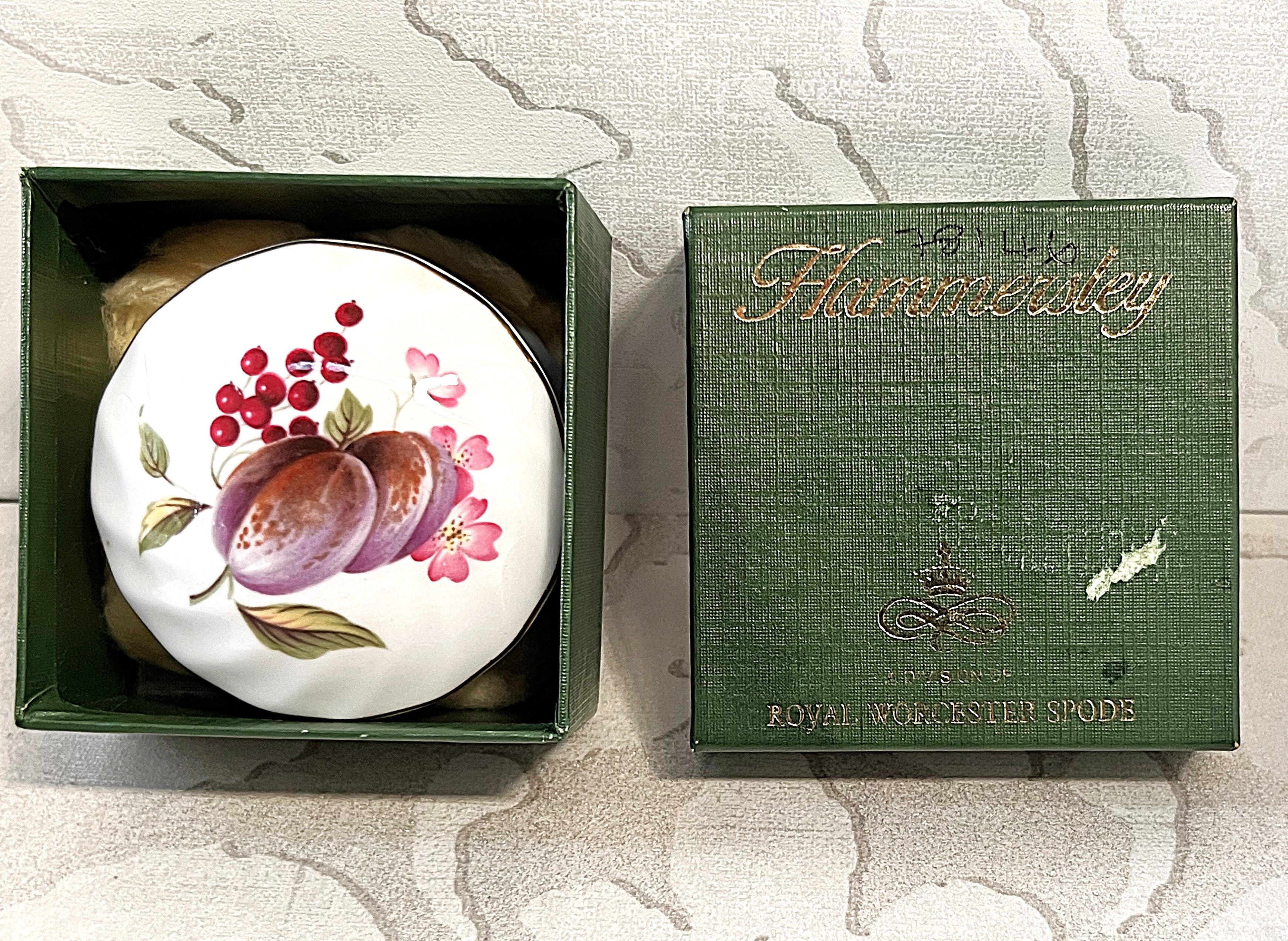 Trinkets: Hammersley Trinket Box Plum & Berry Design