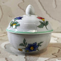 Trinkets: Heinrich & Co. Ball Shaped Trinket Box Floral Design