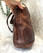 Bags: Jekyll & Hide Rockaway Dark Brown Leather Tote Bag