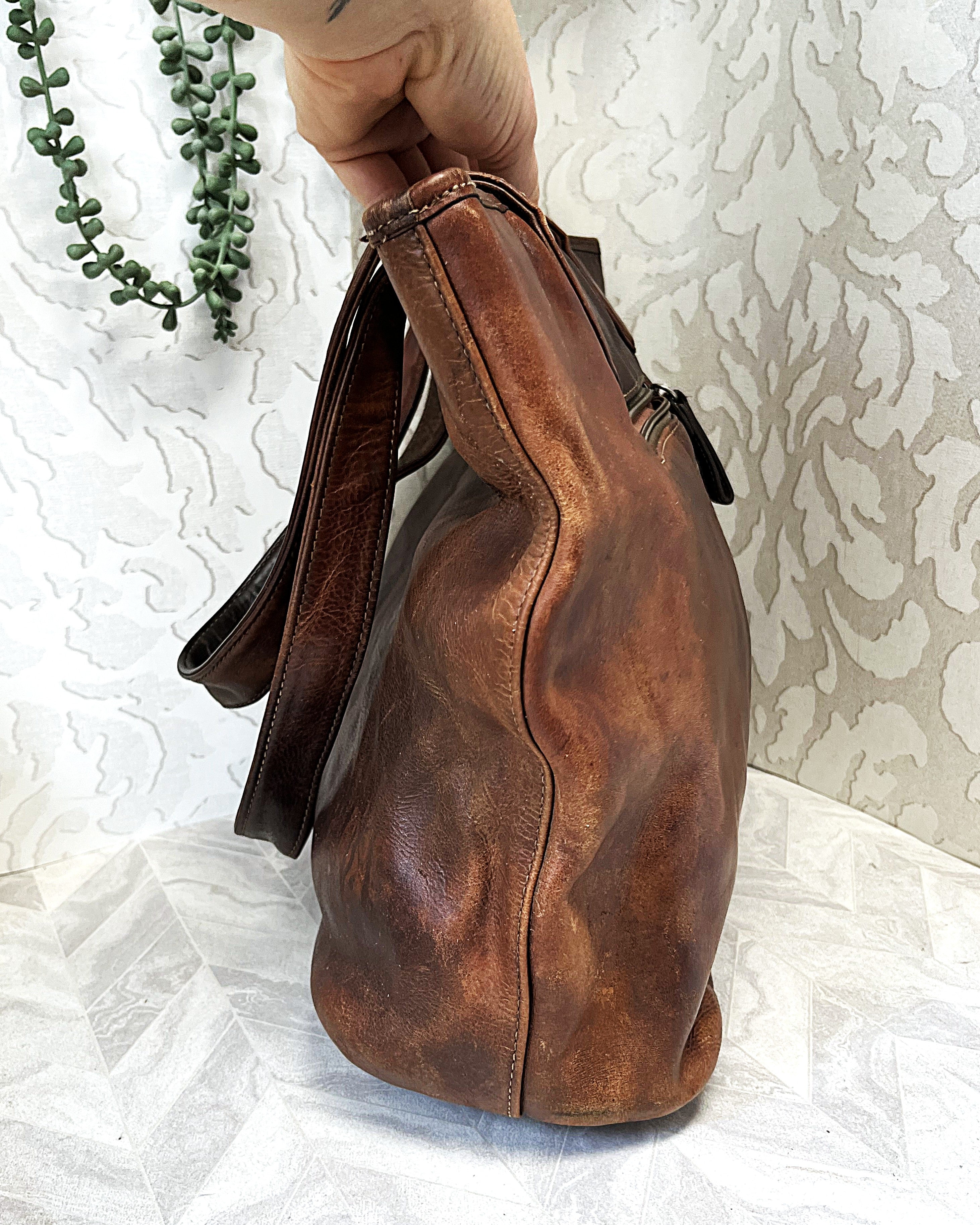Bags: Jekyll & Hide Rockaway Dark Brown Leather Tote Bag