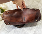Bags: Jekyll & Hide Rockaway Dark Brown Leather Tote Bag