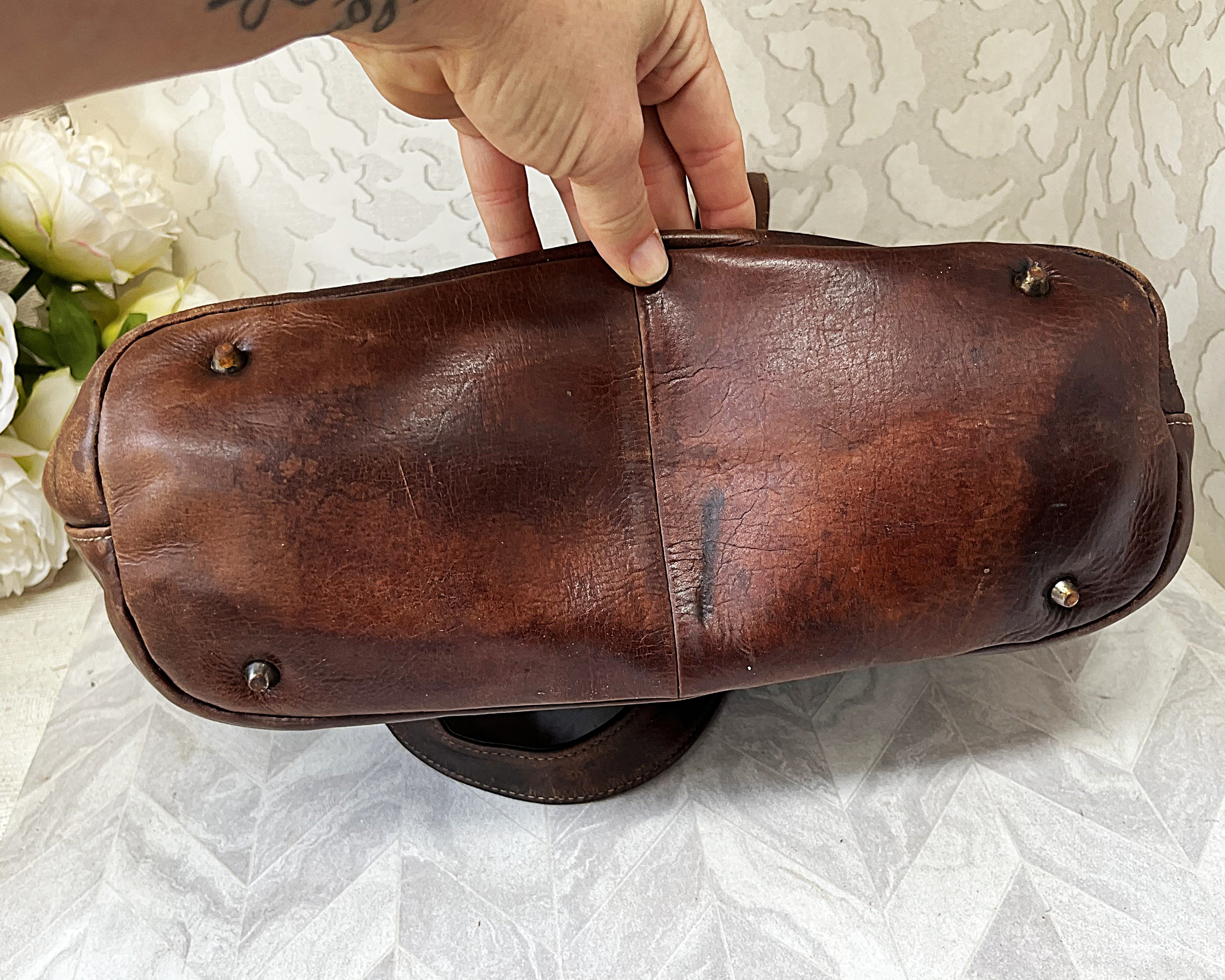 Bags: Jekyll & Hide Rockaway Dark Brown Leather Tote Bag