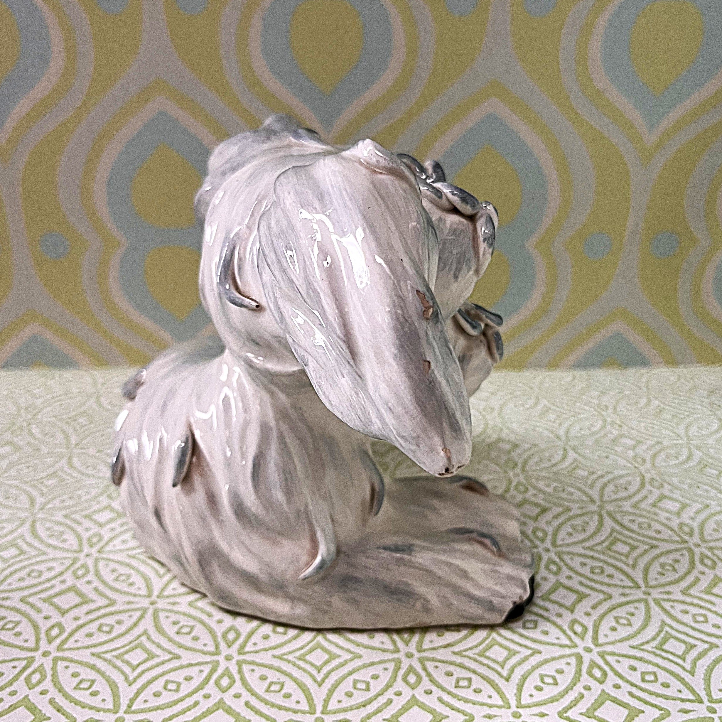 Animal Décor: Italian Ceramic Terrier