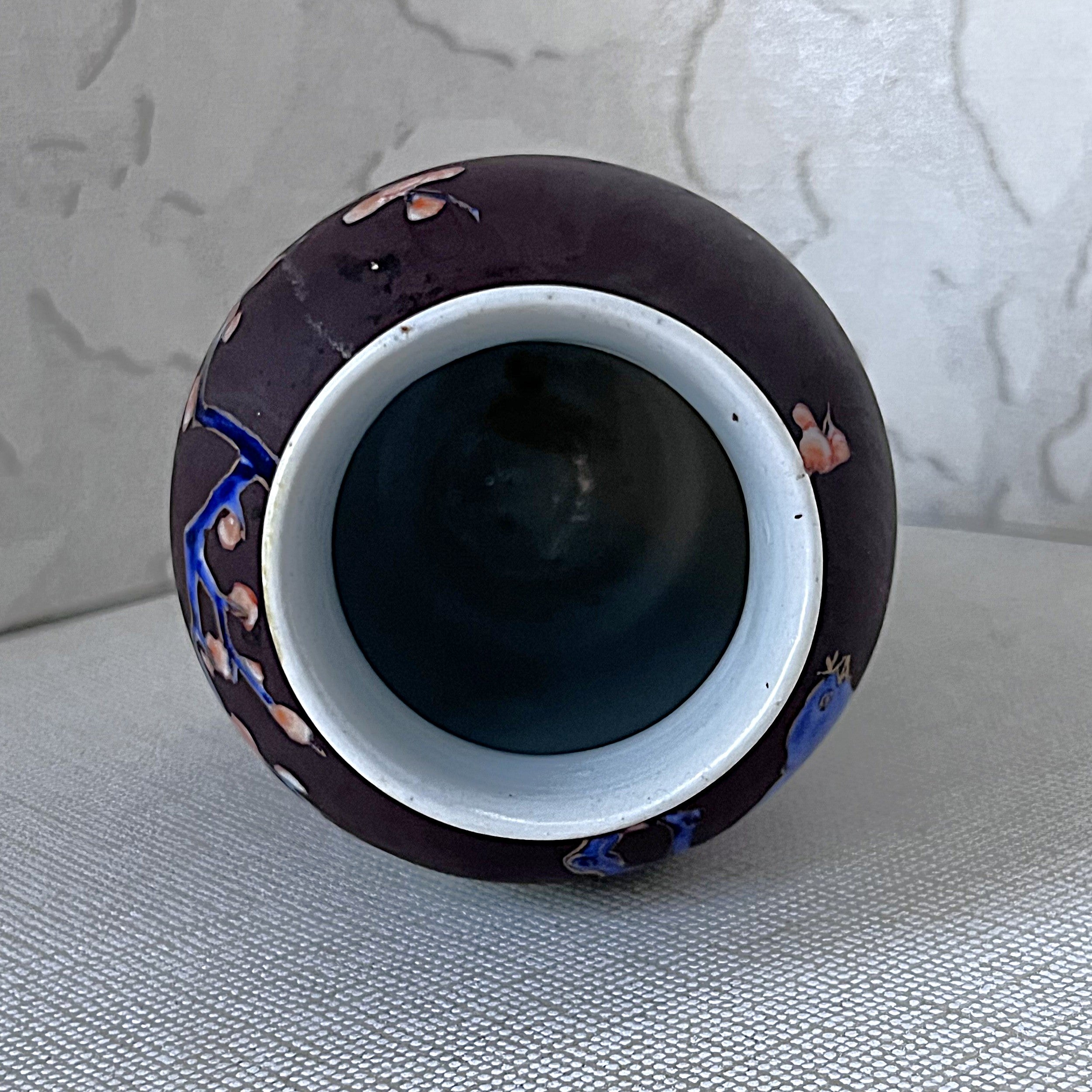 Bud Vases: Koransha Kinrande Porcelain Bud Vase