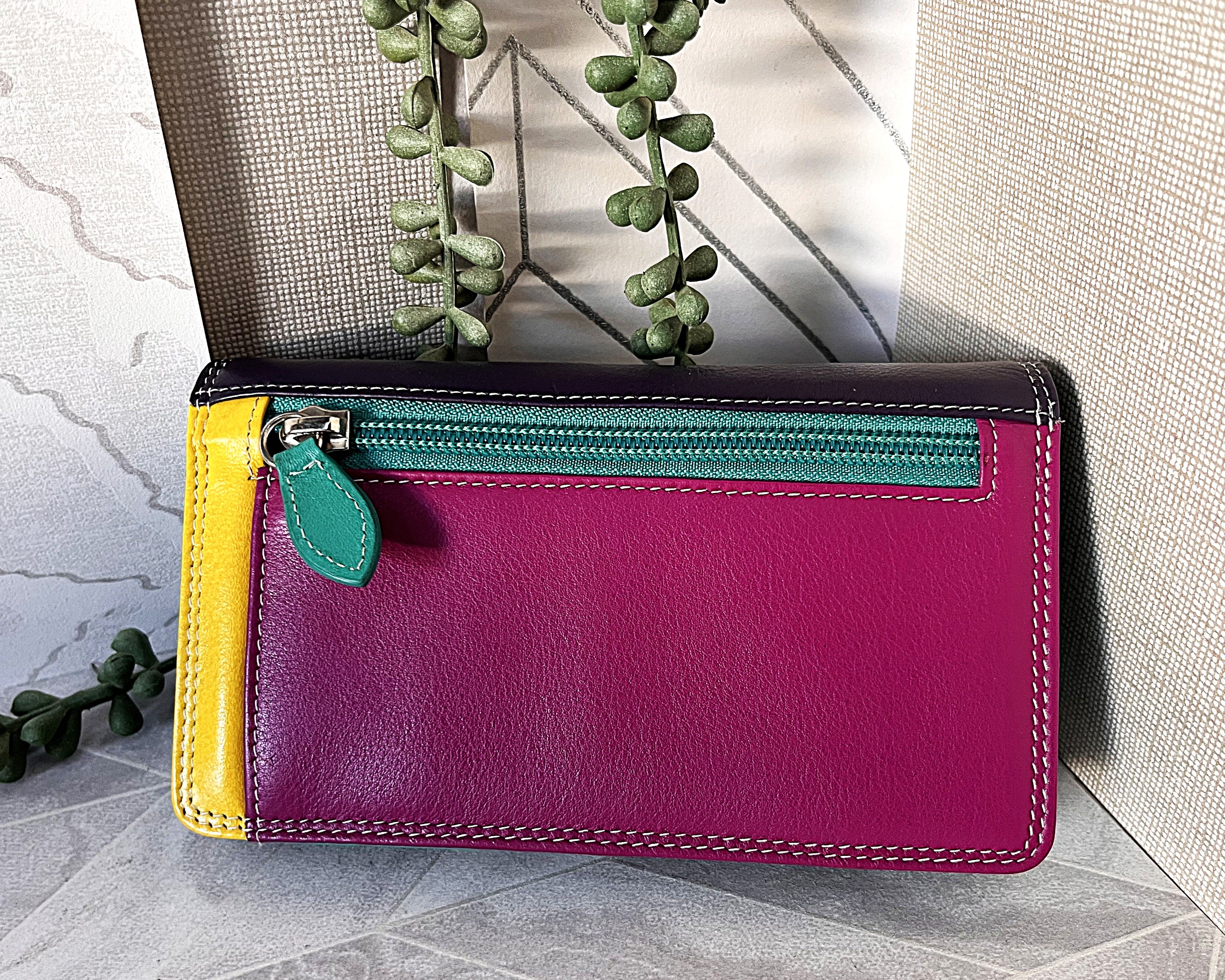 Wallets: Jekyll & Hide Ibiza Multicolour Leather Wallet