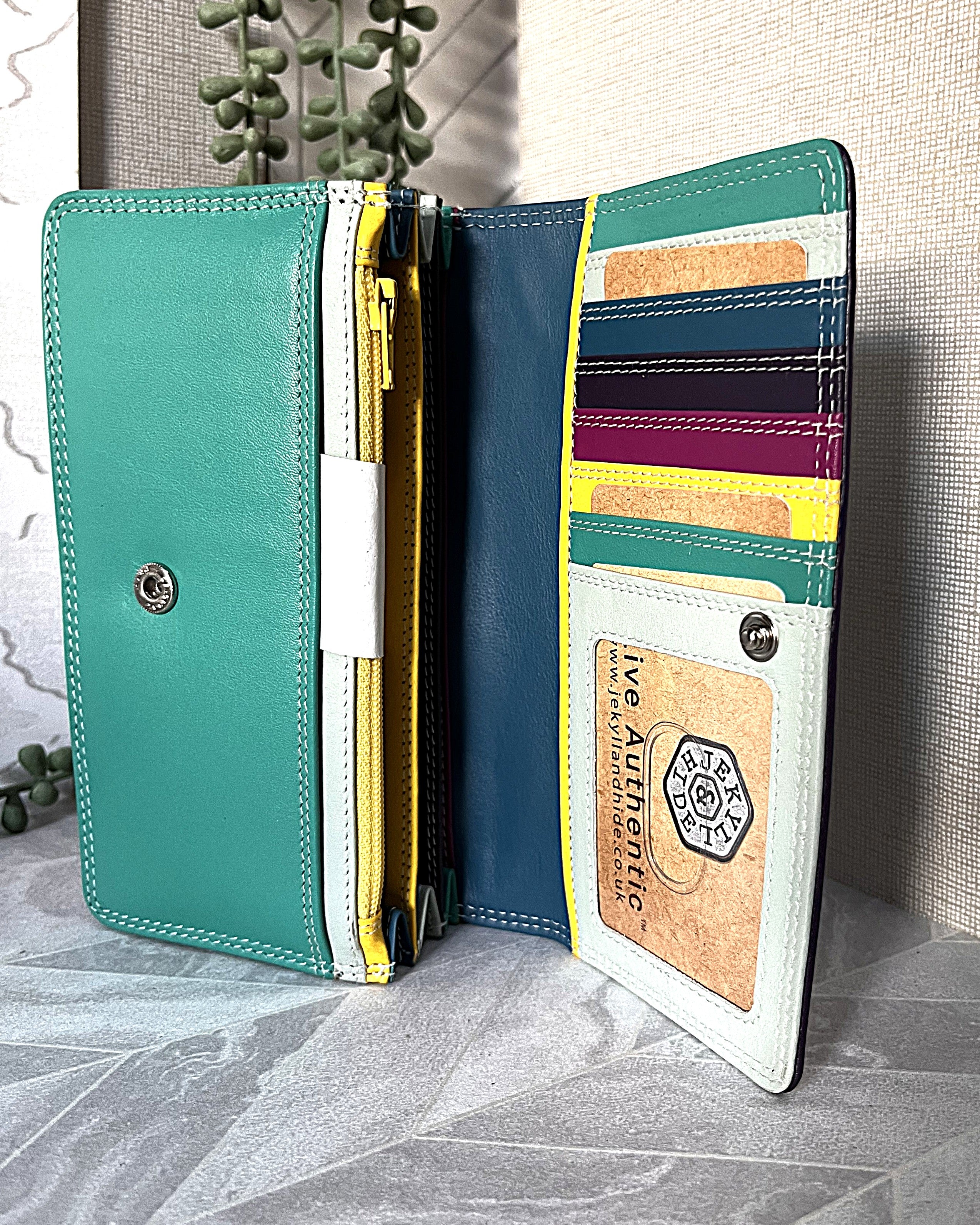 Wallets: Jekyll & Hide Ibiza Multicolour Leather Wallet