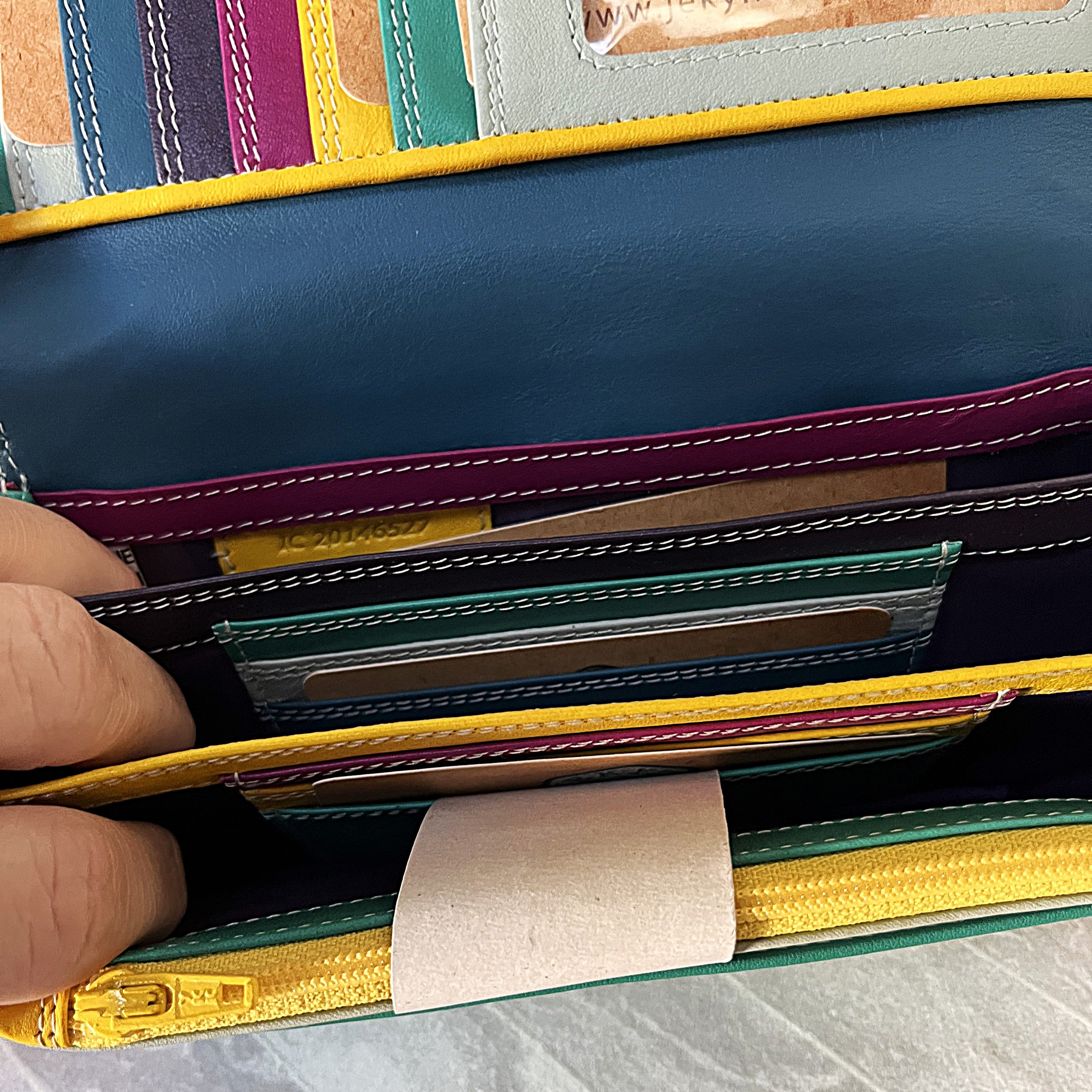 Wallets: Jekyll & Hide Ibiza Multicolour Leather Wallet