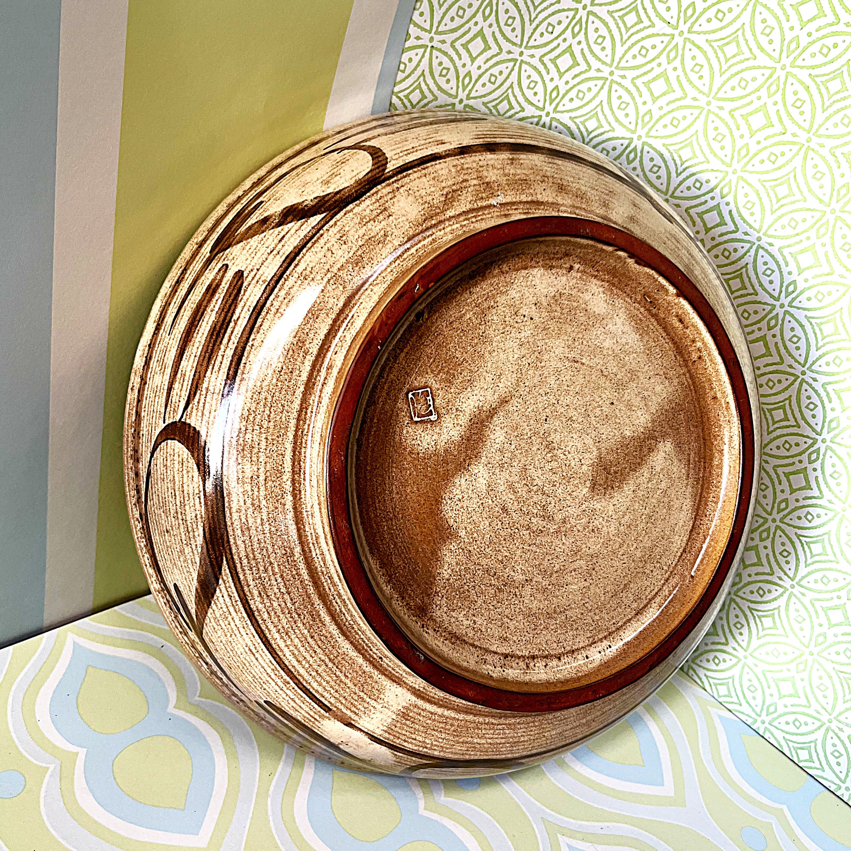 Liebermann: Studio Pottery Serving Bowl