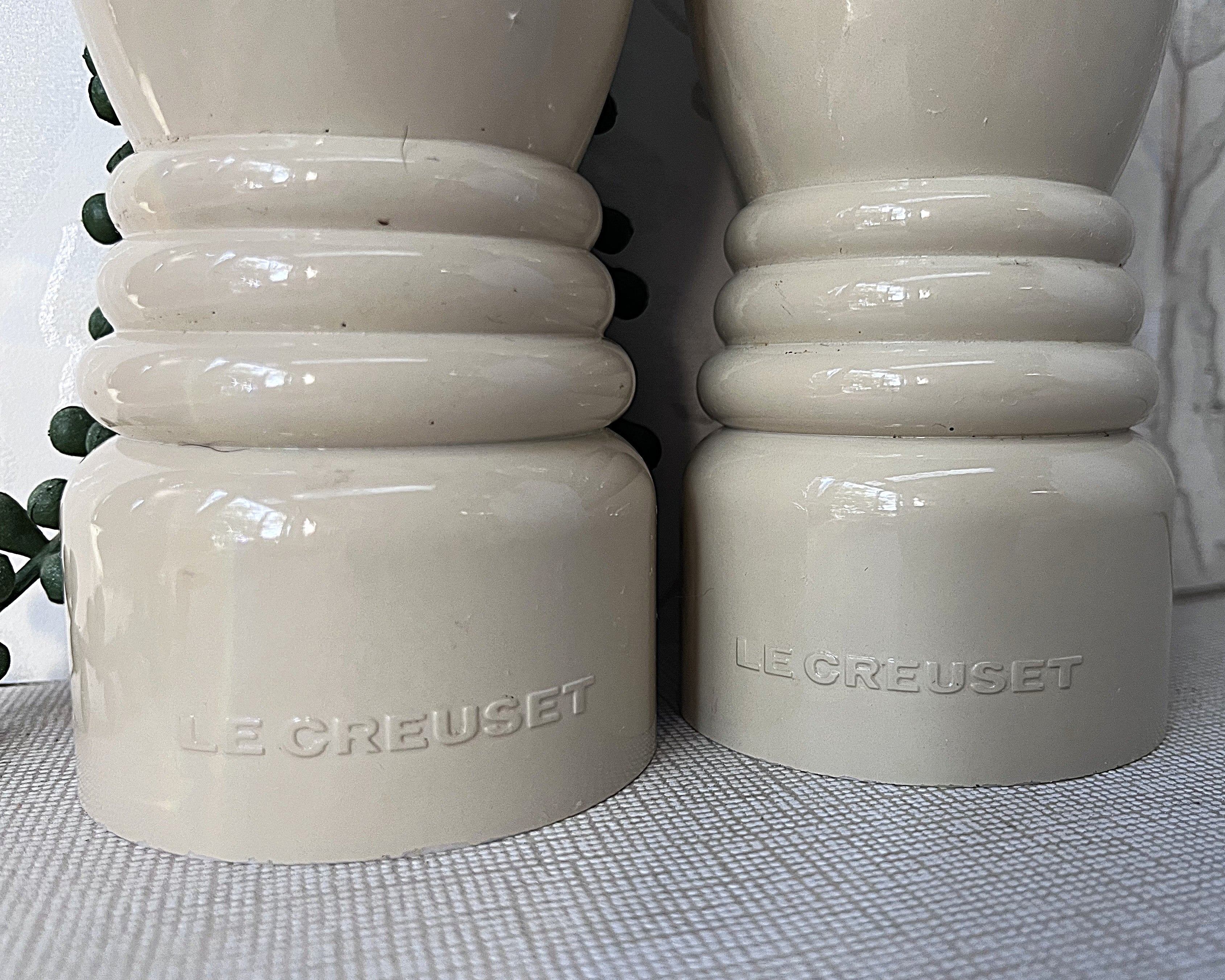 Salt & Pepper: Le Creuset Meringue Salt & Pepper Mills