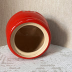 Le Creuset: Cerise Cherry Red Honey Pot Base