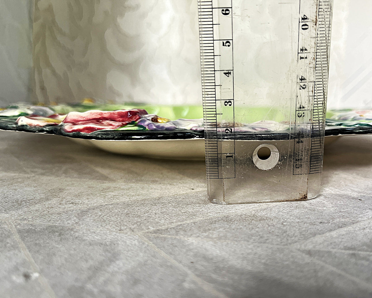 CarltonWare: Poppy & Anemone Scalloped Serving Platter