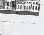 Original Prints: Antique c.1715–1725 Colen Campbell Vitruvius Britannicus Blenheim Palace Engraving